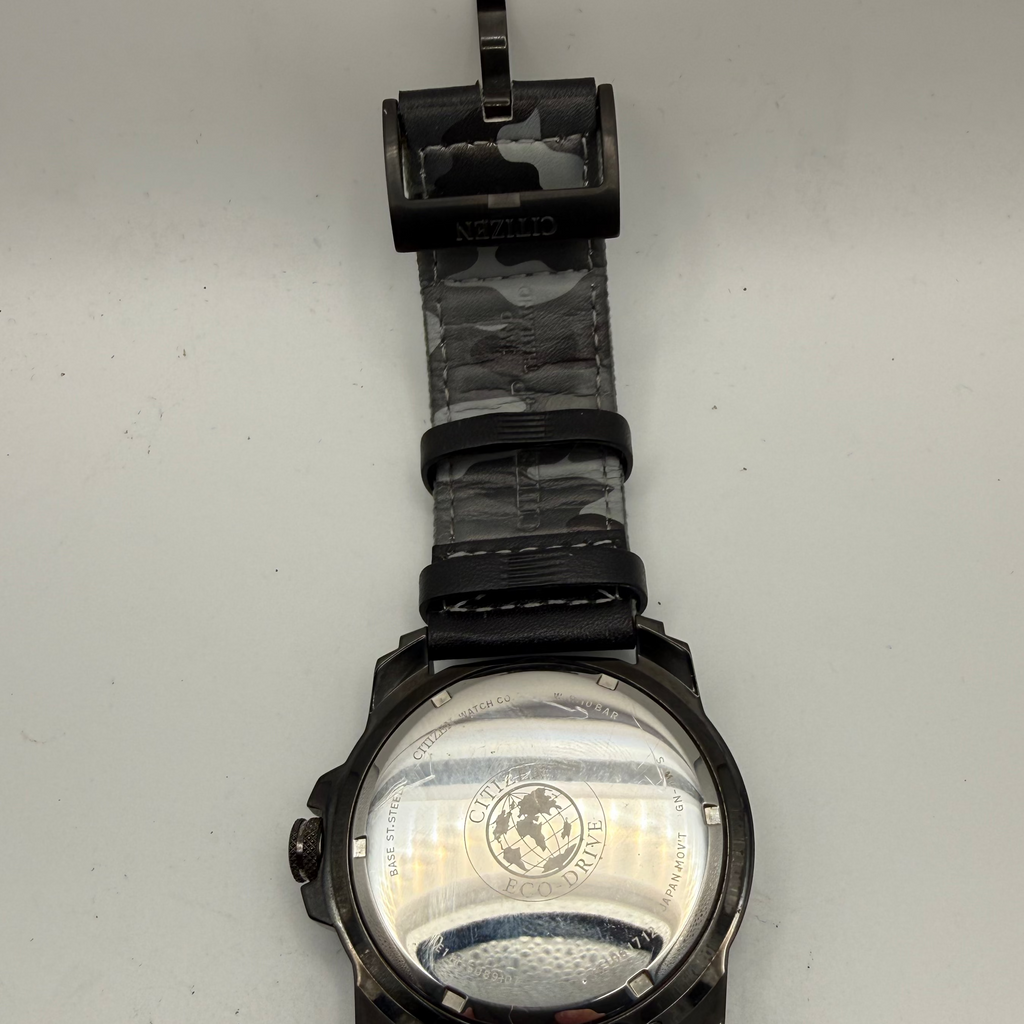 Citizen Eco-Drive GN-4W-S “World Map” Oversize – Full Set – 50mm- £180.00