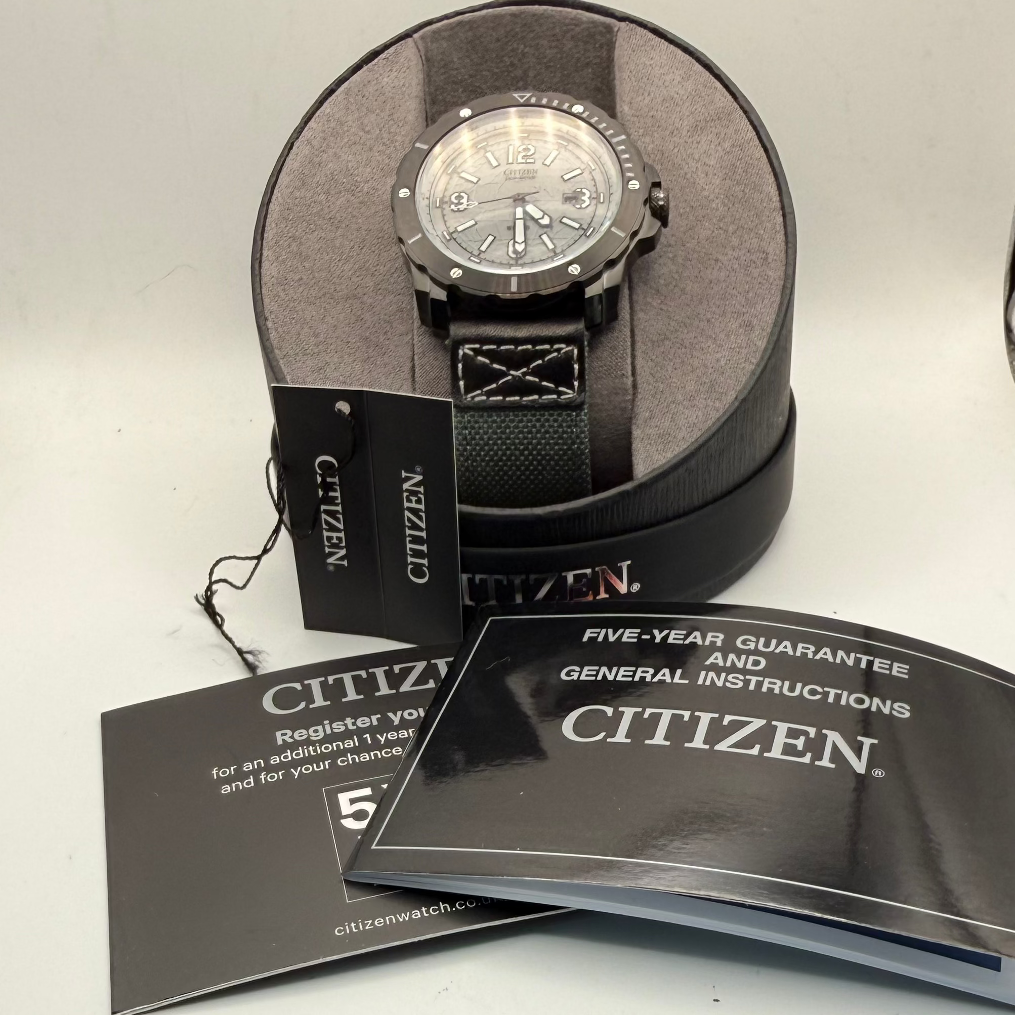 Citizen Eco-Drive GN-4W-S “World Map” Oversize – Full Set – 50mm- £180.00