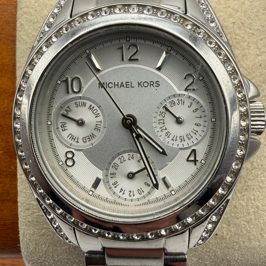 Michael Kors Ladies Crystal Bezel Multifunction Watch (Fully Tested and Working)- £50.00