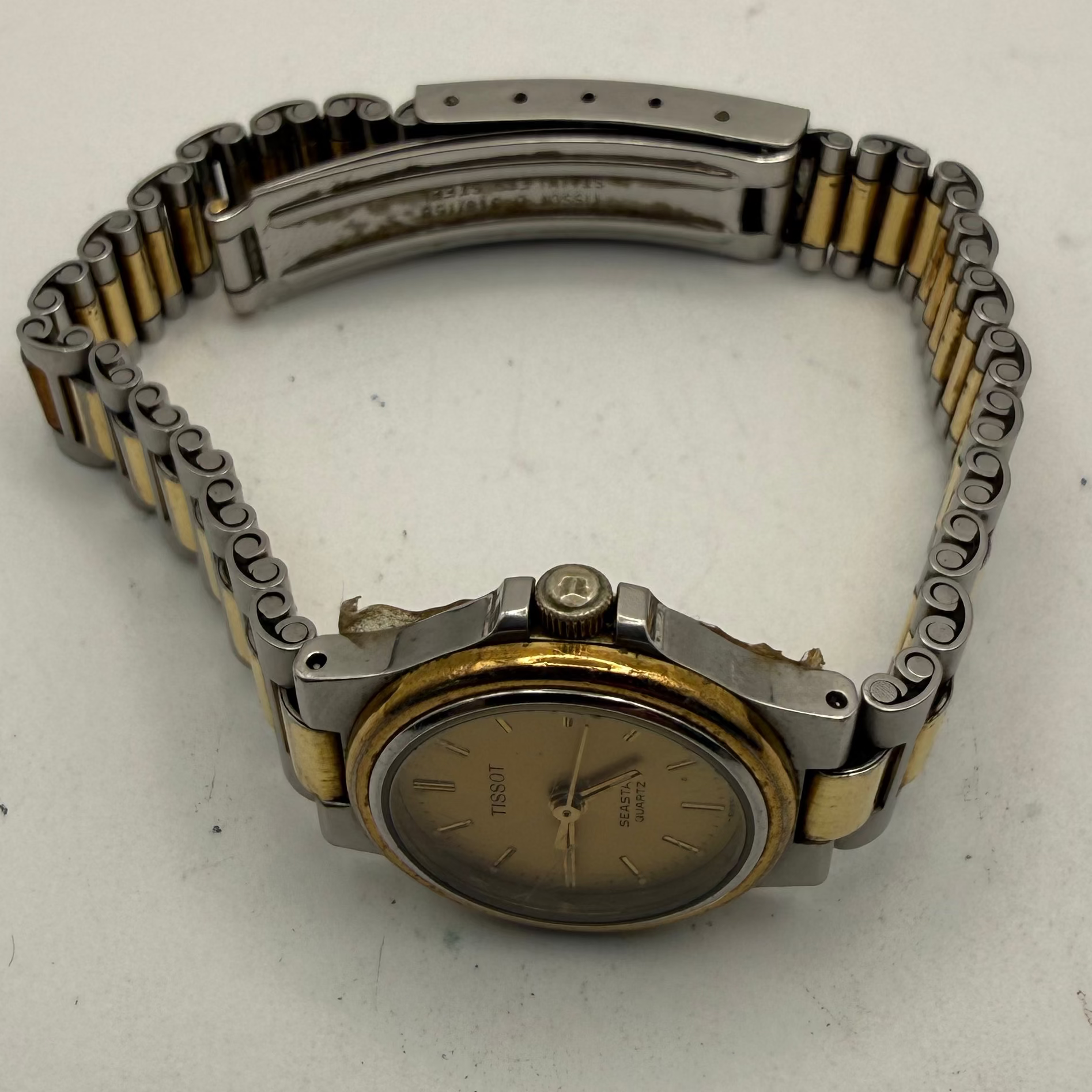 Tissot Seastar Quartz Two-Tone Ladies Watch (Fully Tested and Working)- £75.00