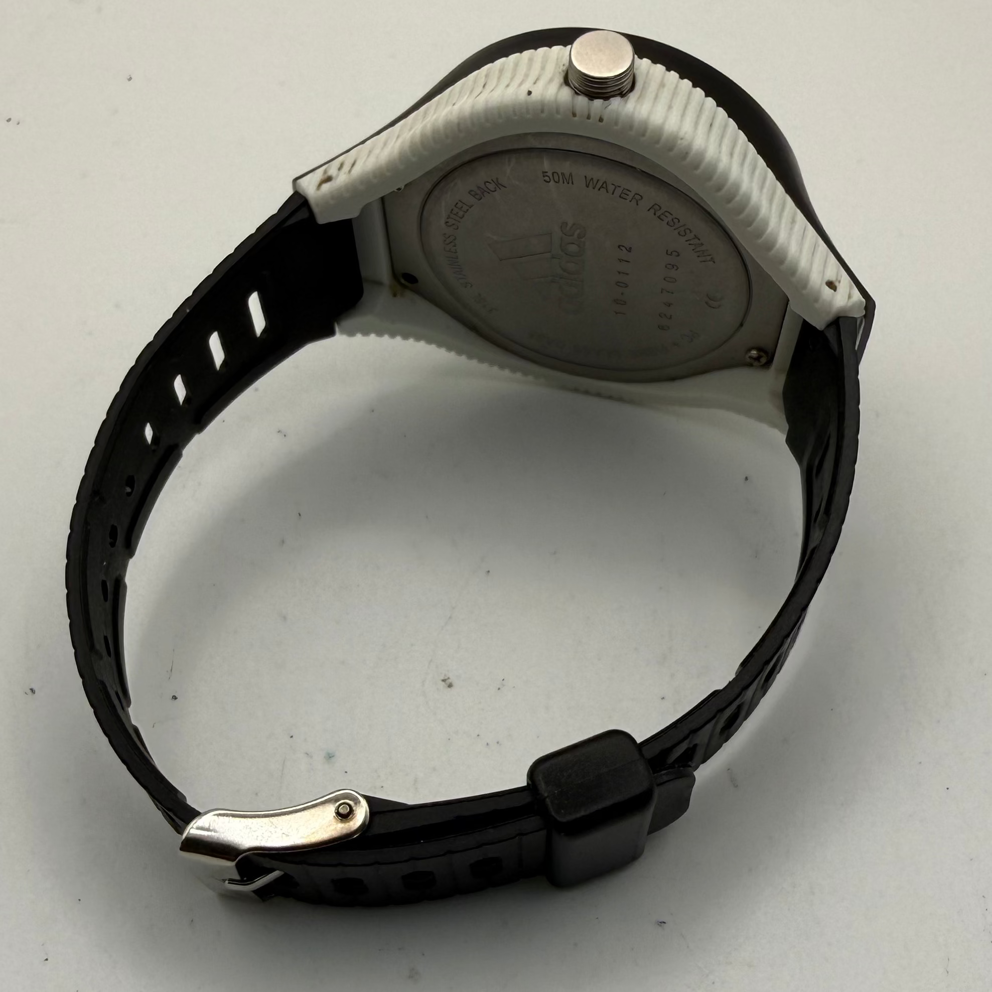 Adidas Water Resistant 50M Black Dial Sports Watch – 42mm- £25.00