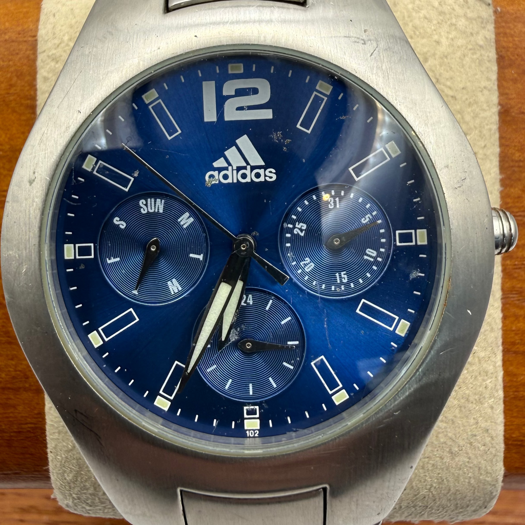 Adidas Blue Dial Multi-Function Sports Watch – 41mm- £60.00