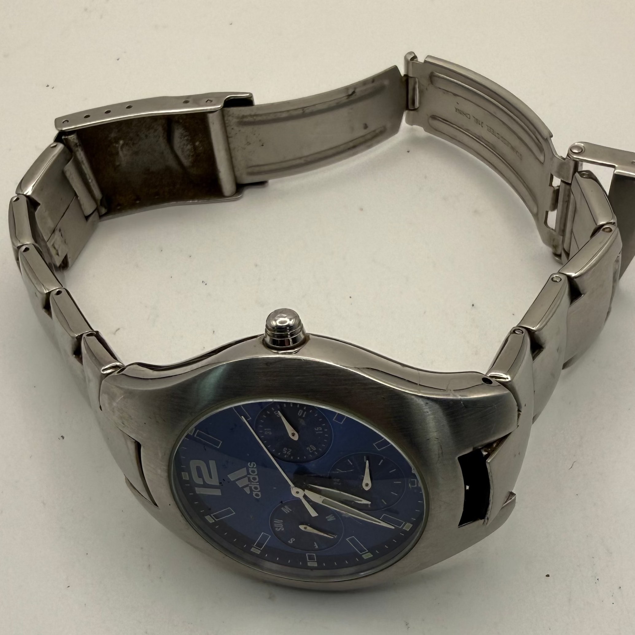 Adidas Blue Dial Multi-Function Sports Watch – 41mm- £60.00