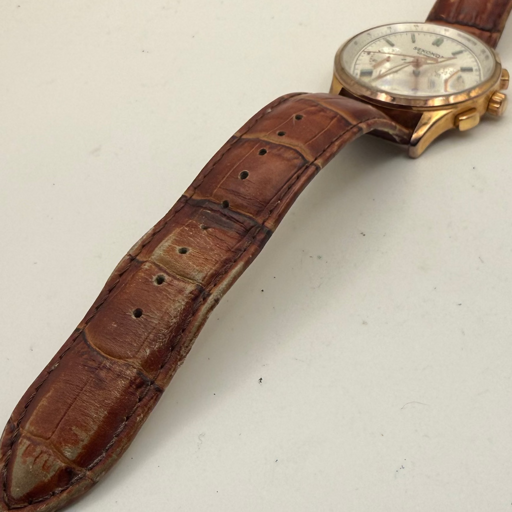 Sekonda Chronograph Tachymeter 50 Metres Rose Gold Tone 45.5mm- £50.00