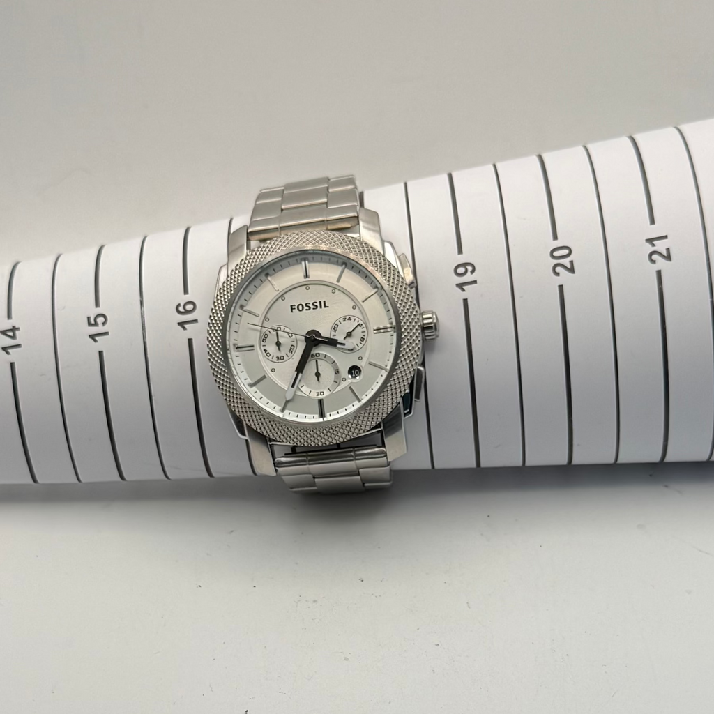 Fossil Oversized Multi Dial Stainless Steel Watch FS4663 49mm- £70.00