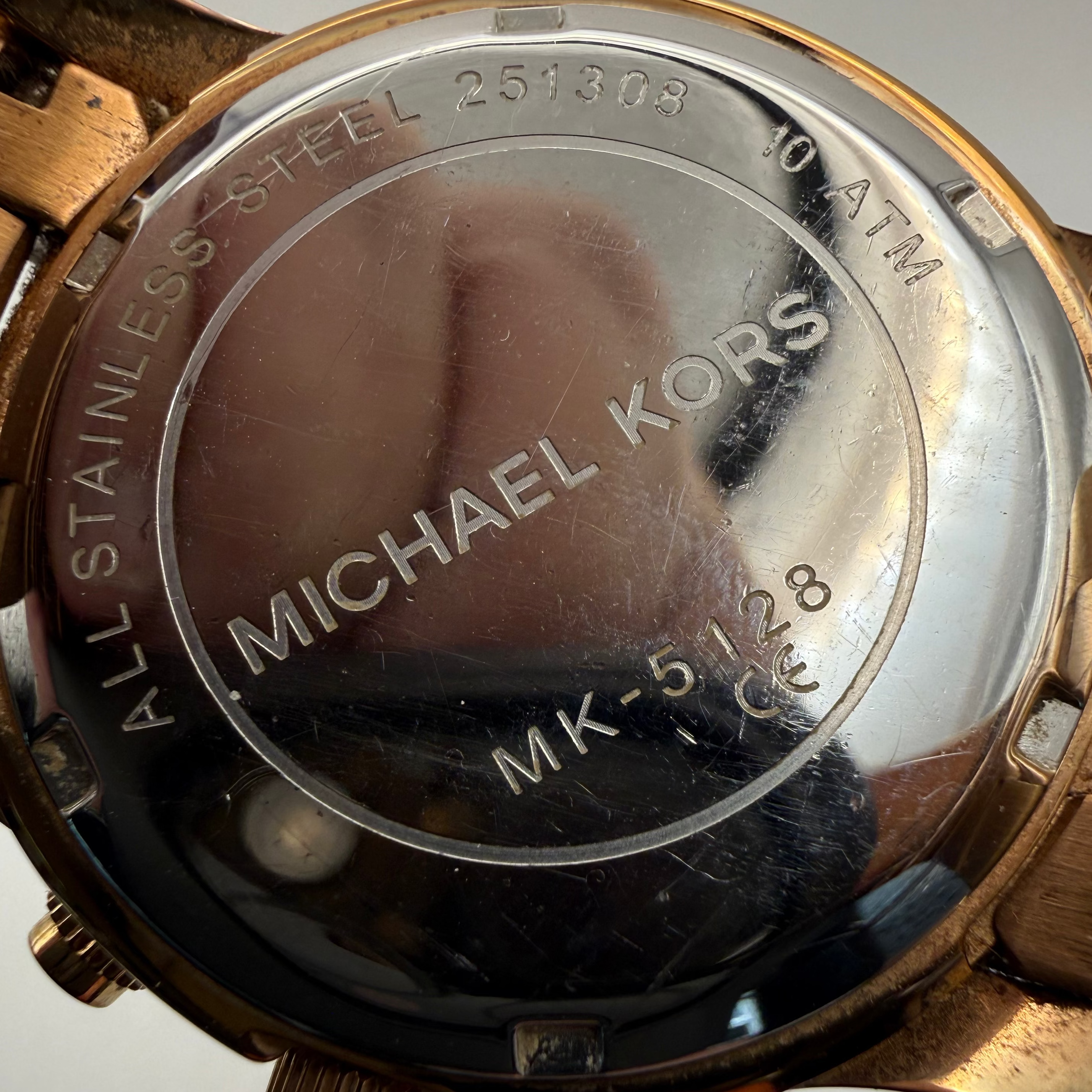 Michael Kors MK-5128 Rose Gold Chronograph Watch 40mm- £70.00