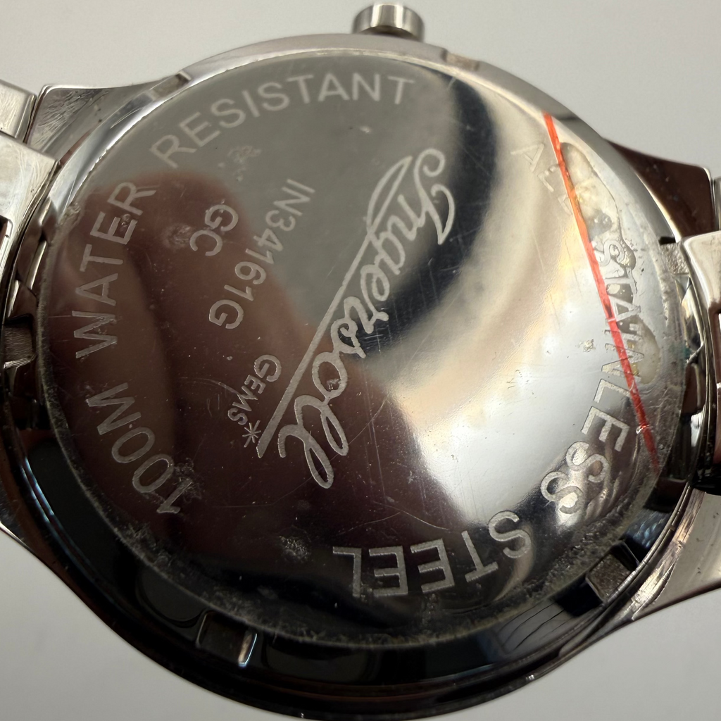 Ingersoll Diamond Style Bezel Quartz Watch 41mm Stainless Steel (Fully 90.00
