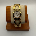 Dolce & Gabbana D&G Ladies Crystal Bracelet Watch Gold Tone 25mm (Fully Tested and Working- £50.00