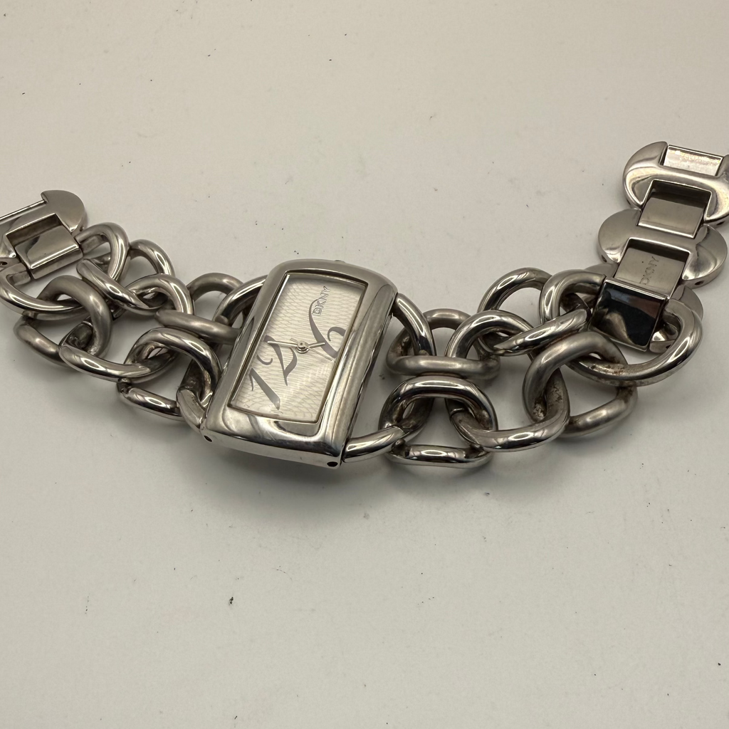 DKNY Ladies Designer Chain Bracelet Watch NY-4367 40mm (Fully Tested and Working)- £60.00
