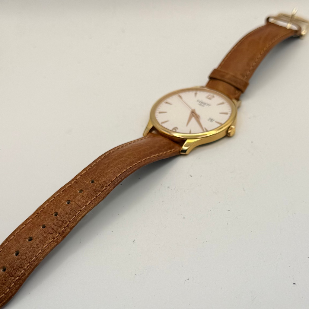 Tissot 1853 Rose Gold Tone Swiss Made Dress Watch – Sapphire Crystal – 44.5mm- £170.00