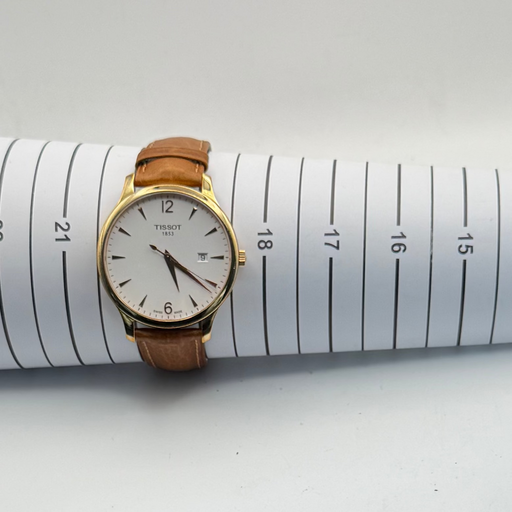 Tissot 1853 Rose Gold Tone Swiss Made Dress Watch – Sapphire Crystal – 44.5mm- £170.00