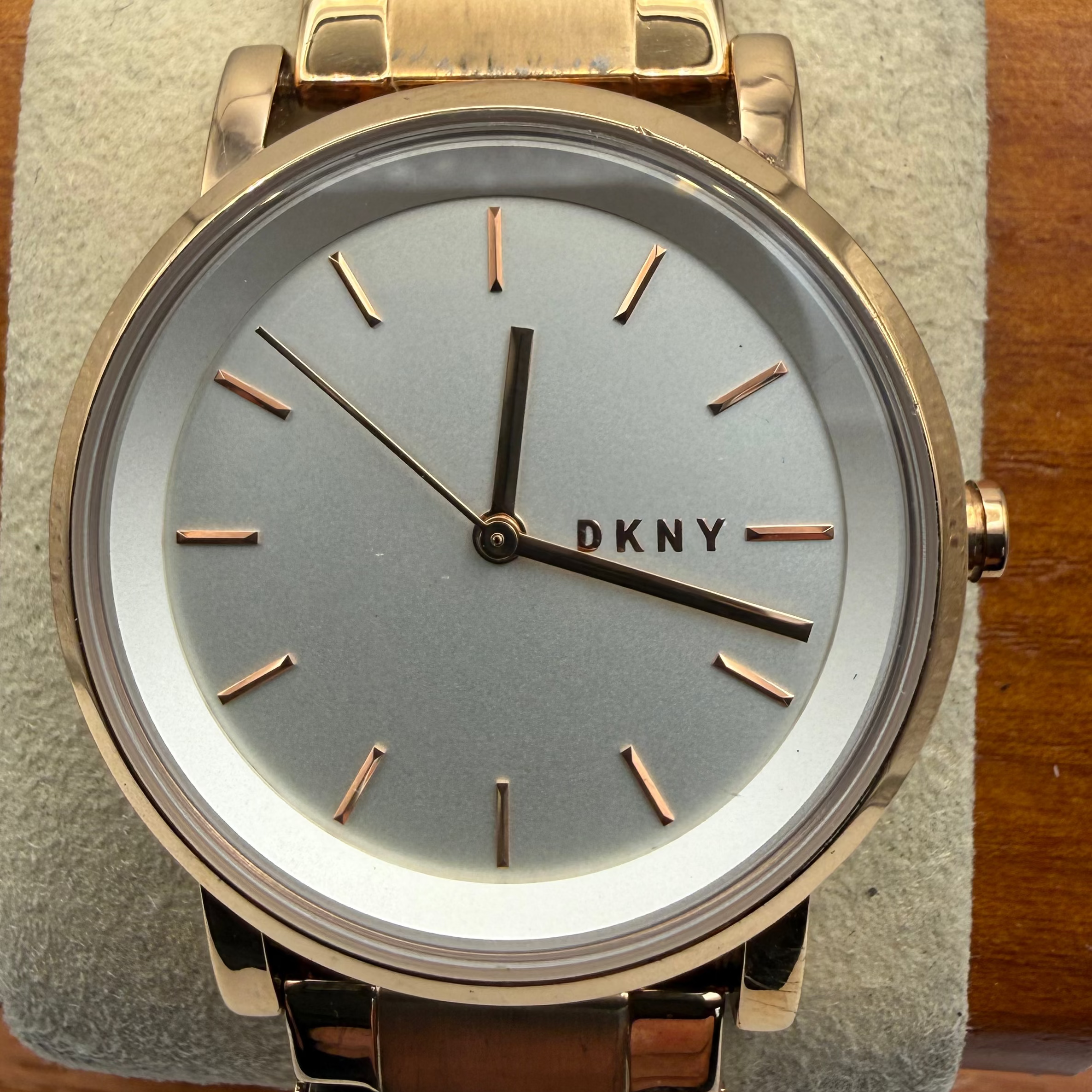 DKNY Rose Gold Ladies Watch 36mm (Fully Tested and Working)- £40.00