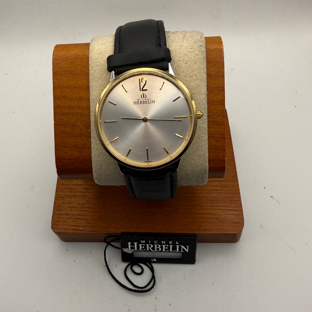 Michel Herbelin Classic Slim Dress Watch Full Set Swiss Made Sapphire Crystal- £200.00