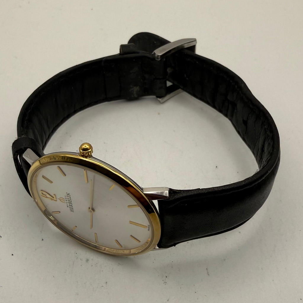 Michel Herbelin Classic Slim Dress Watch Full Set Swiss Made Sapphire Crystal- £200.00