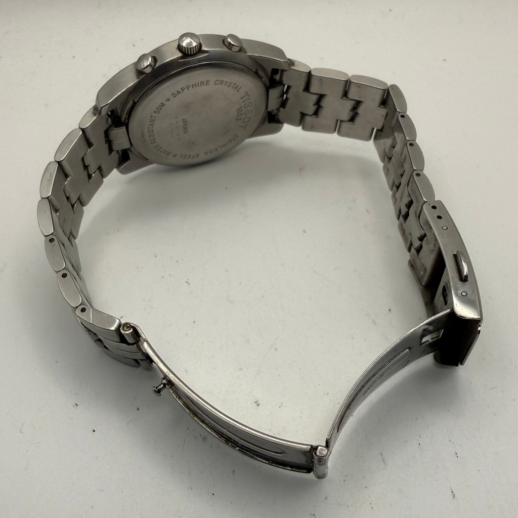 Tissot PR50 Chronograph Stainless Steel Sapphire Crystal Quartz Watc- £150.00