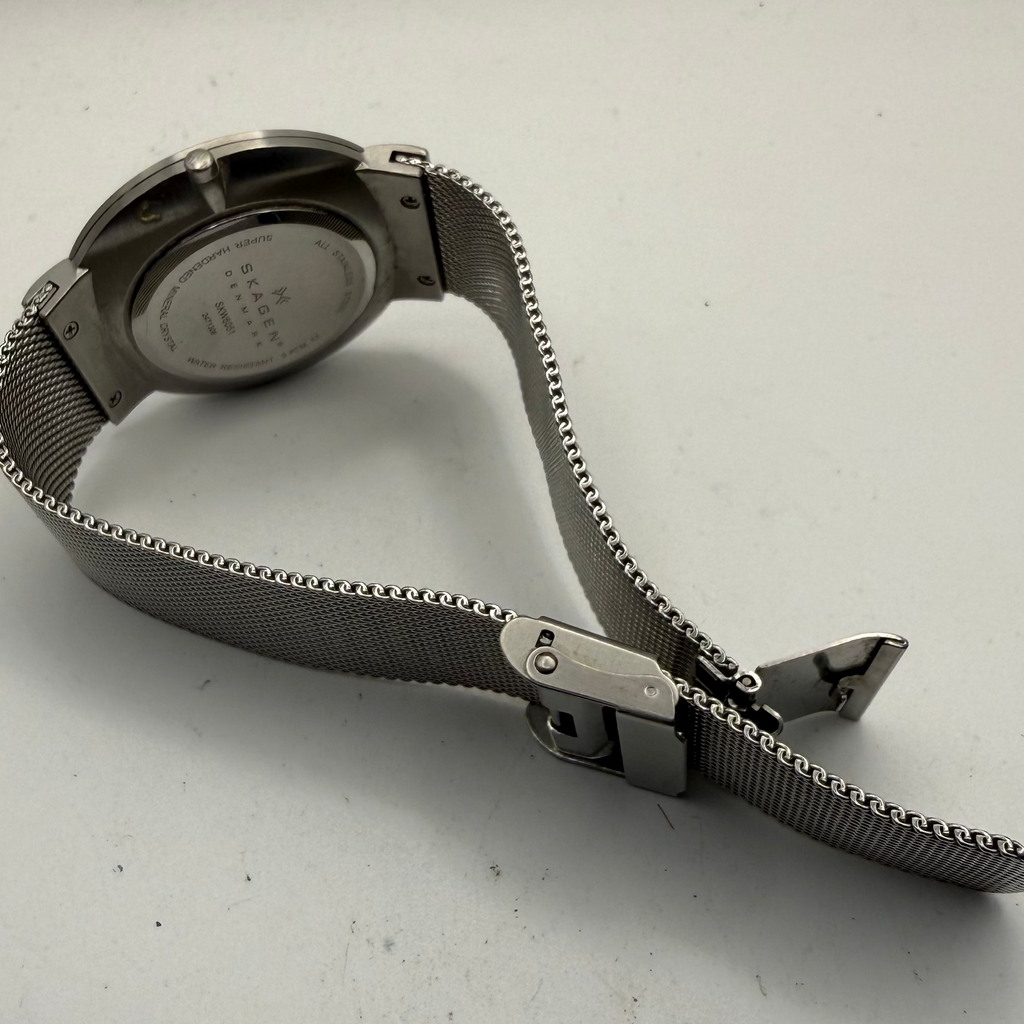 Skagen Denmark SKW6051 Ultra Slim Stainless Steel Mesh Watch- £45.00