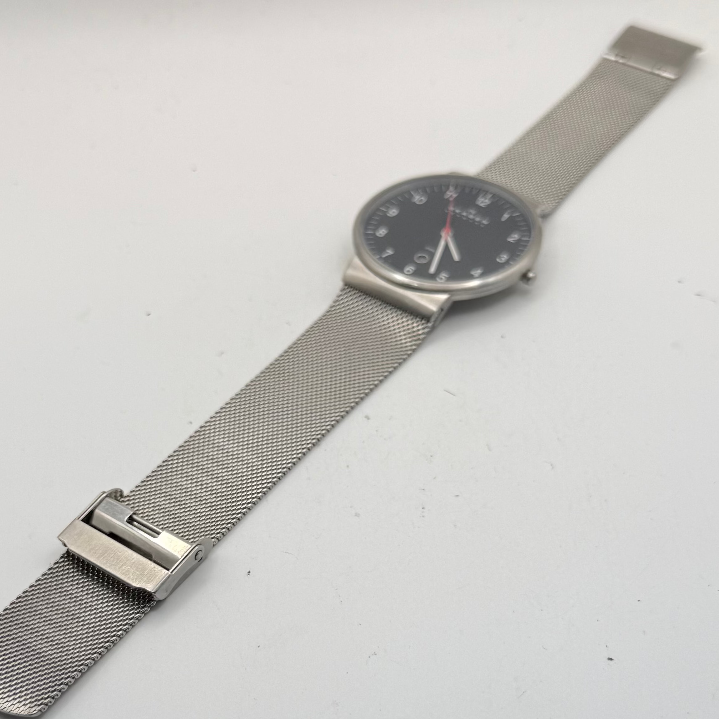 Skagen Denmark SKW6051 Ultra Slim Stainless Steel Mesh Watch- £45.00
