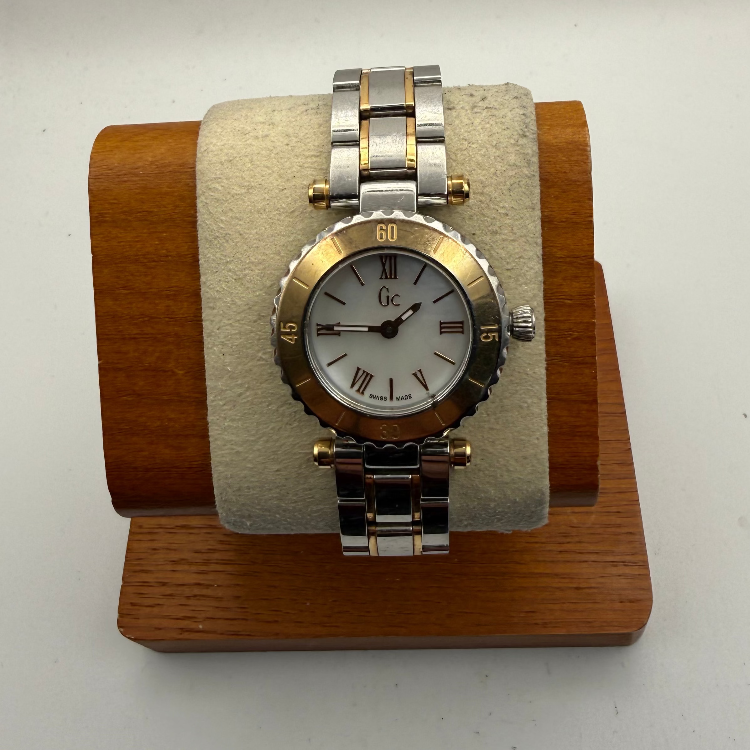Gc Swiss Made Ladies Two Tone Watch- £60.00