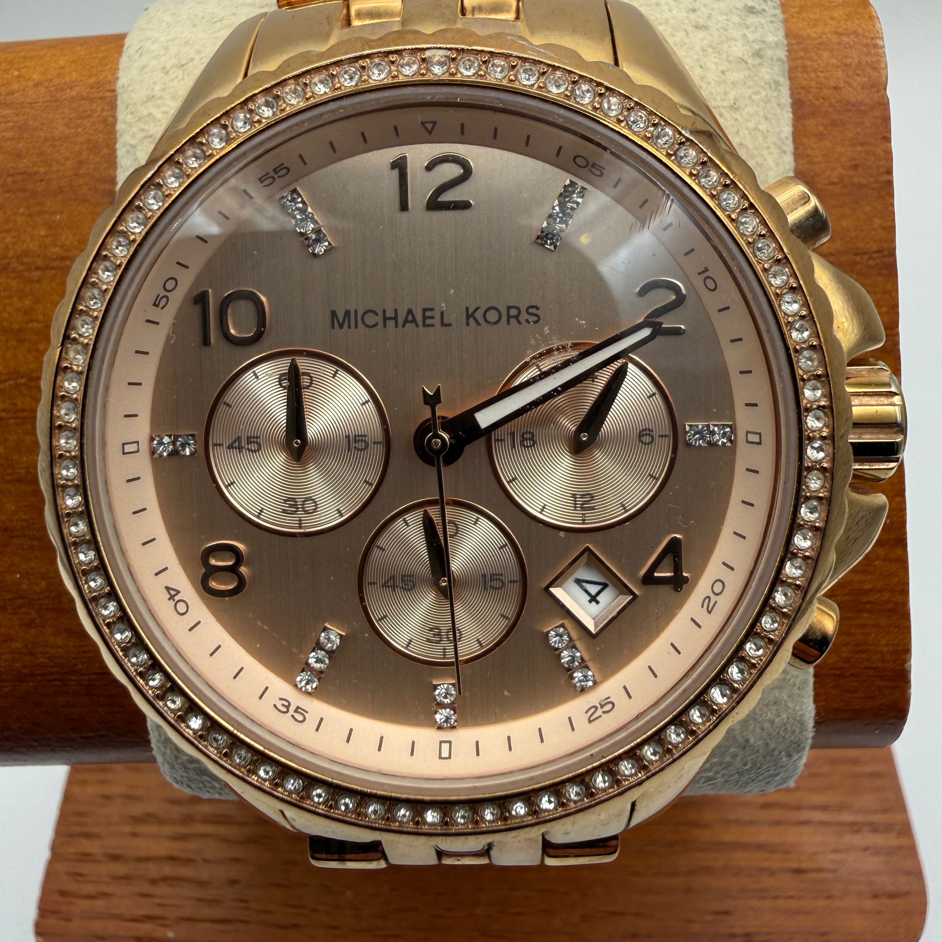 Michael Kors MK-5425 Rose Gold Chronograph Ladies Watch- £45.00