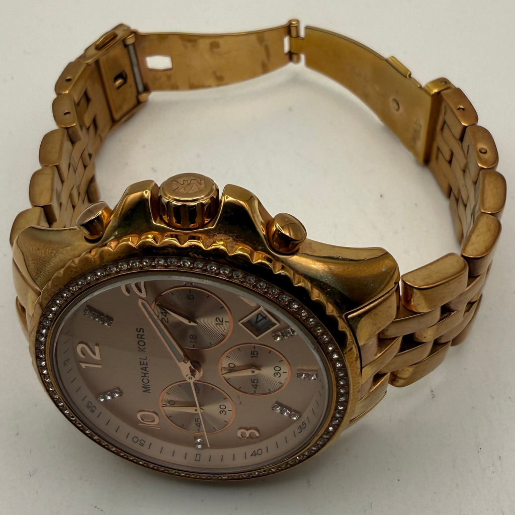 Michael Kors MK-5425 Rose Gold Chronograph Ladies Watch- £45.00