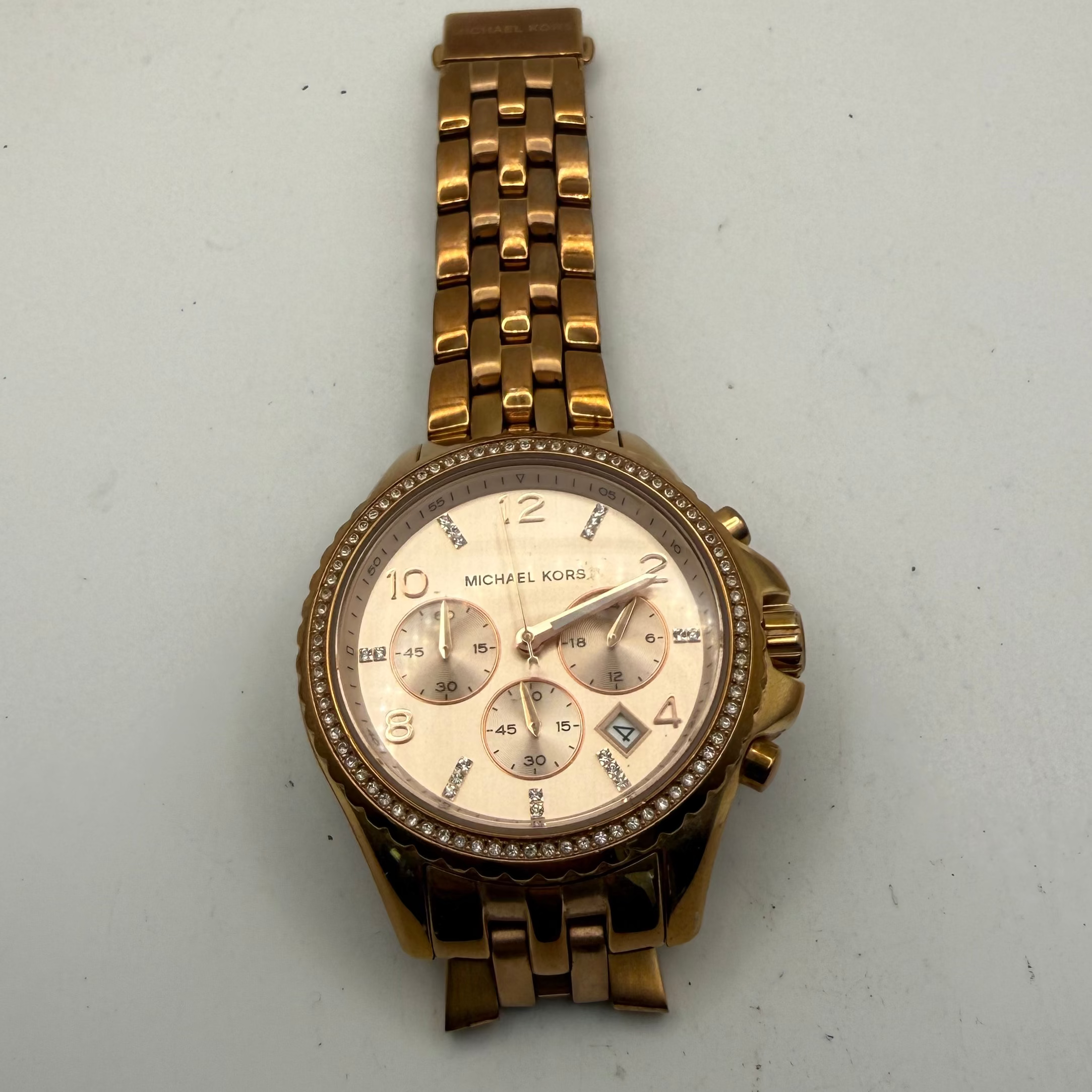 Michael Kors MK-5425 Rose Gold Chronograph Ladies Watch- £45.00