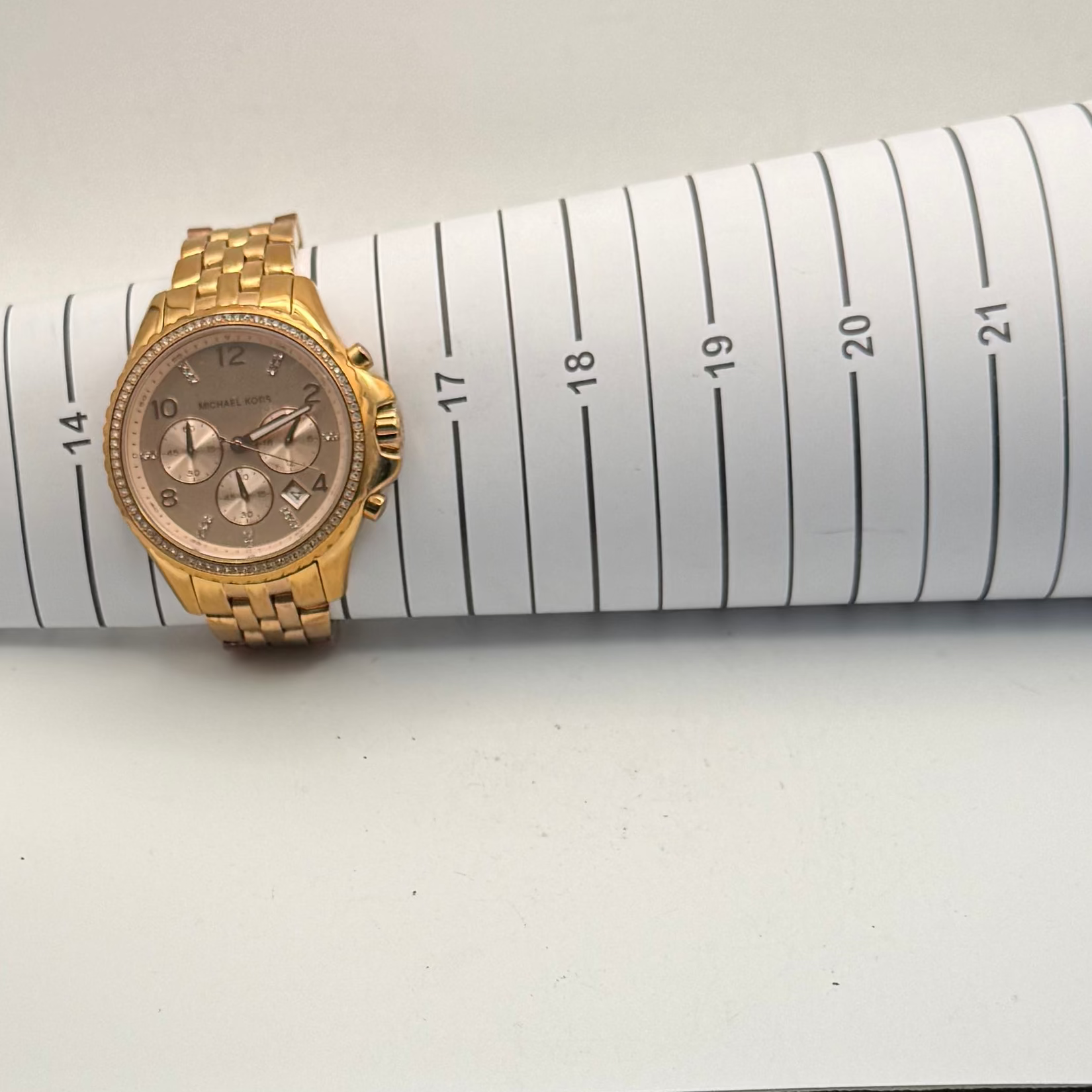 Michael Kors MK-5425 Rose Gold Chronograph Ladies Watch- £45.00