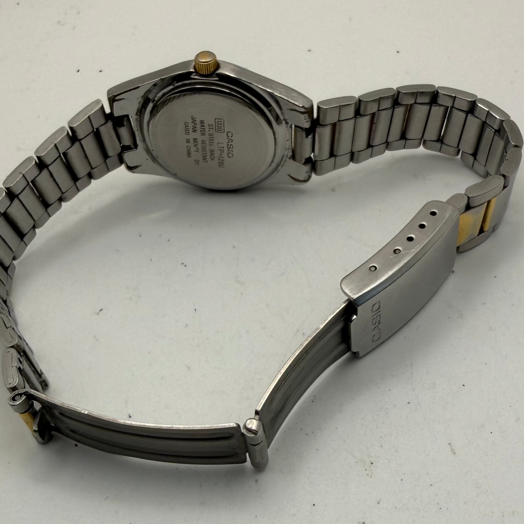 Casio LTP-1280 Two Tone Ladies Quartz Watch- £25.00