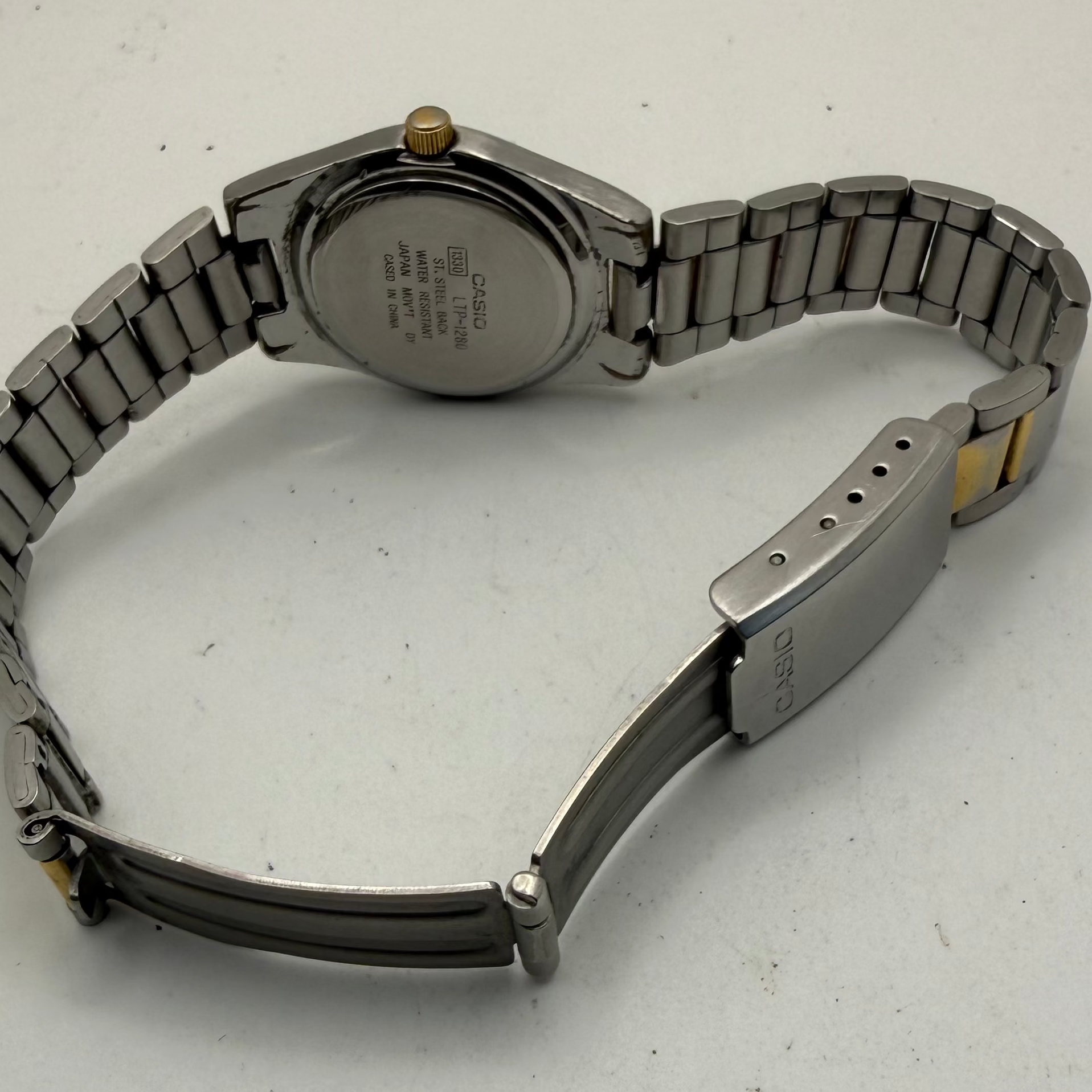 Casio LTP-1280 Two Tone Ladies Quartz Watch- £25.00