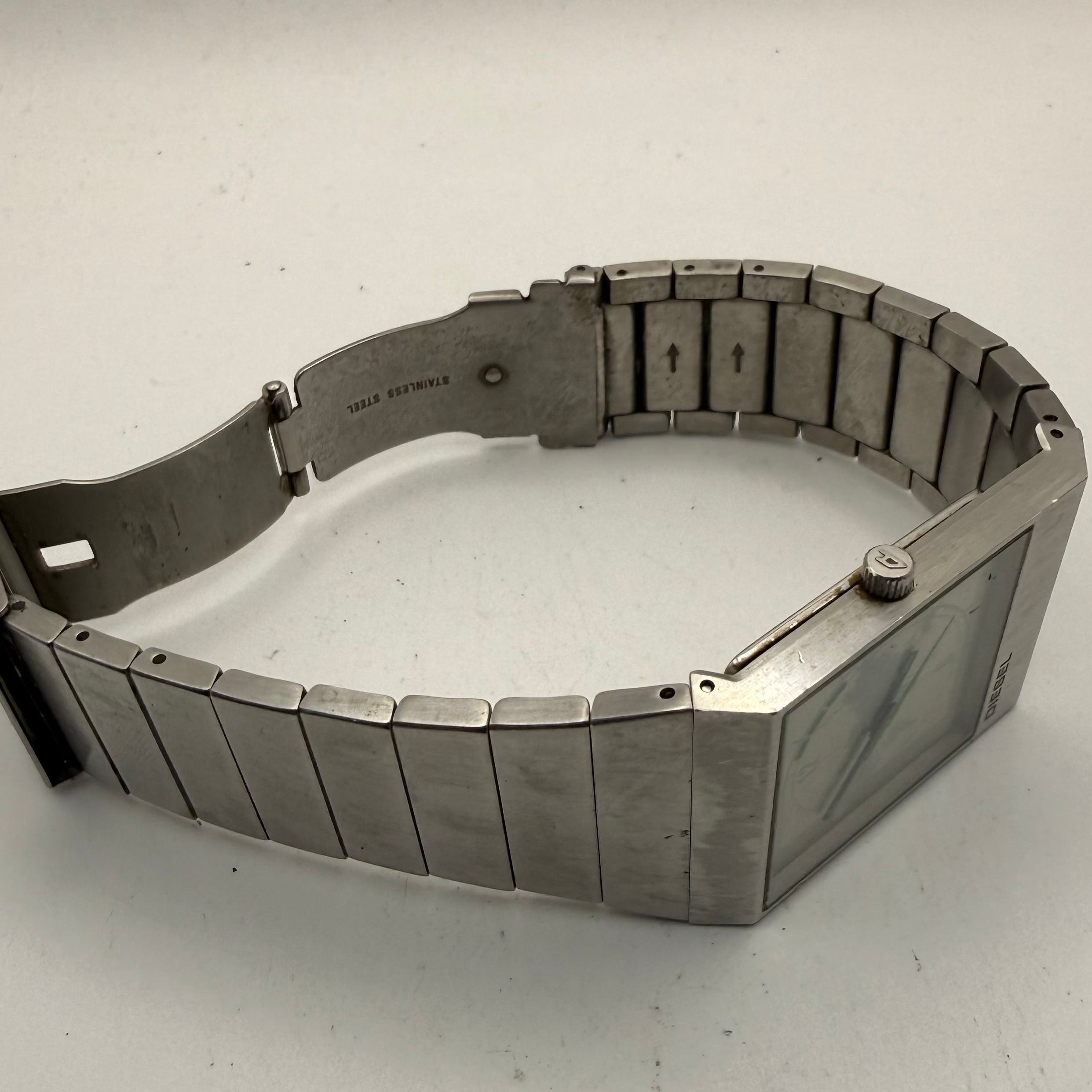 Diesel DZ1306 World Map Stainless Steel Watch- £50.00
