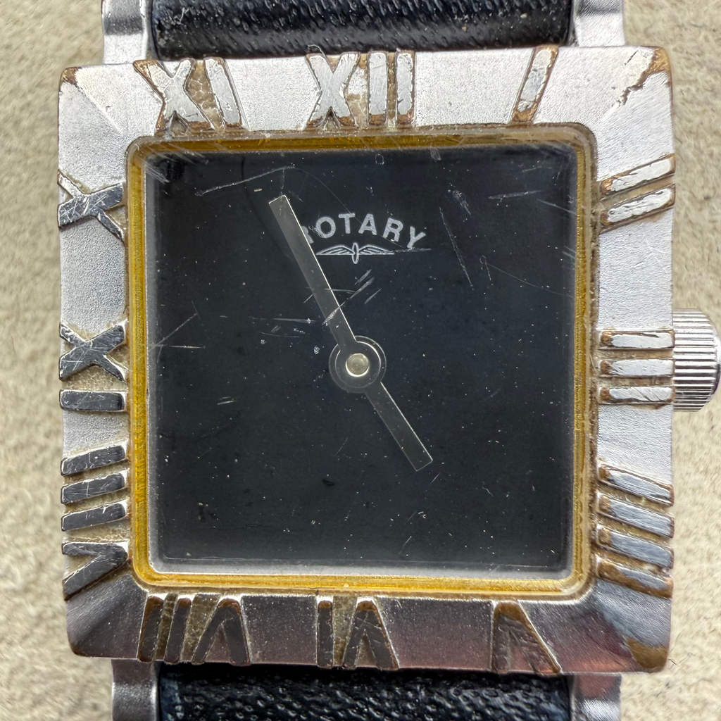 Rotary Ladies Quartz Dress Watch – Roman Numeral Square Case- £20.00