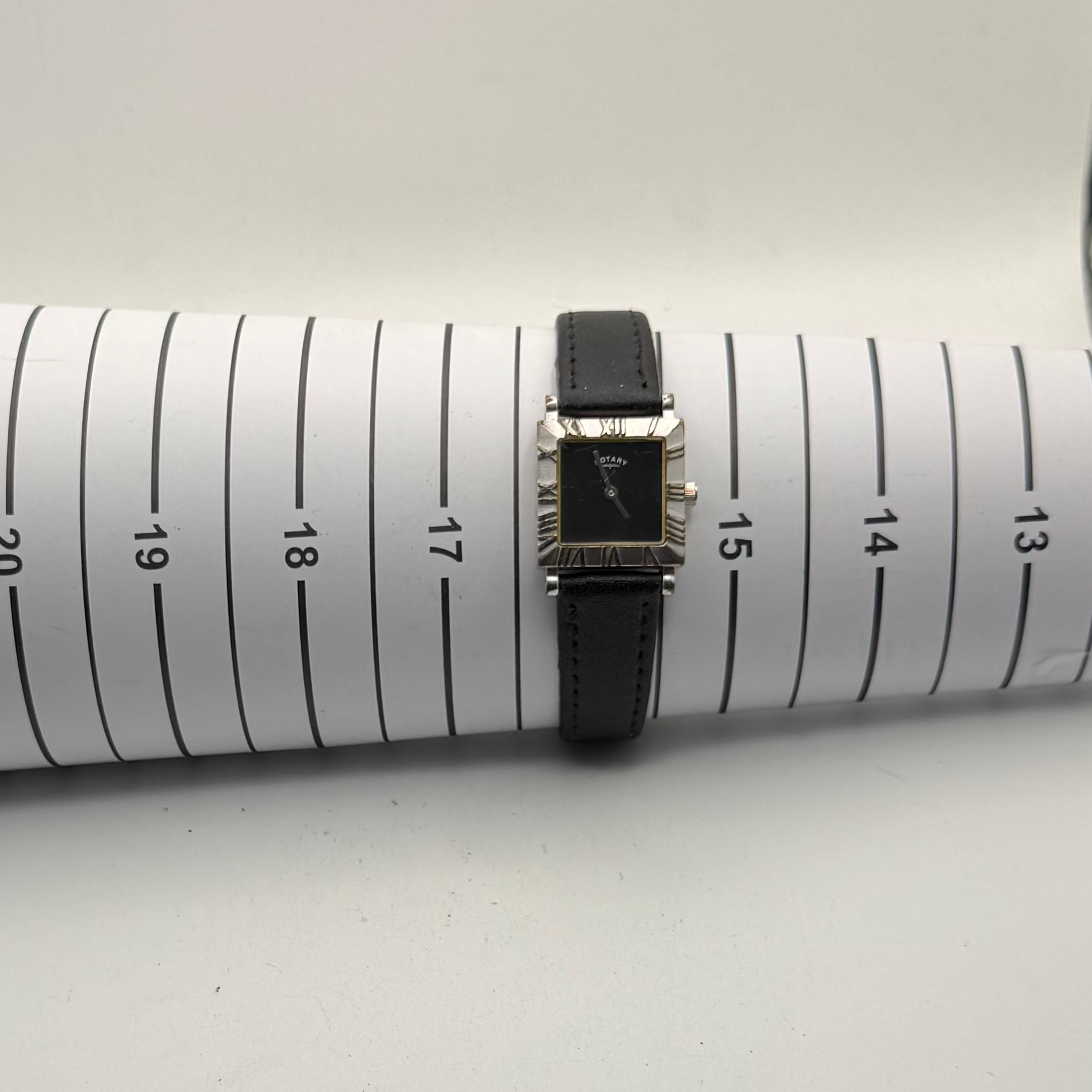 Rotary Ladies Quartz Dress Watch – Roman Numeral Square Case- £20.00
