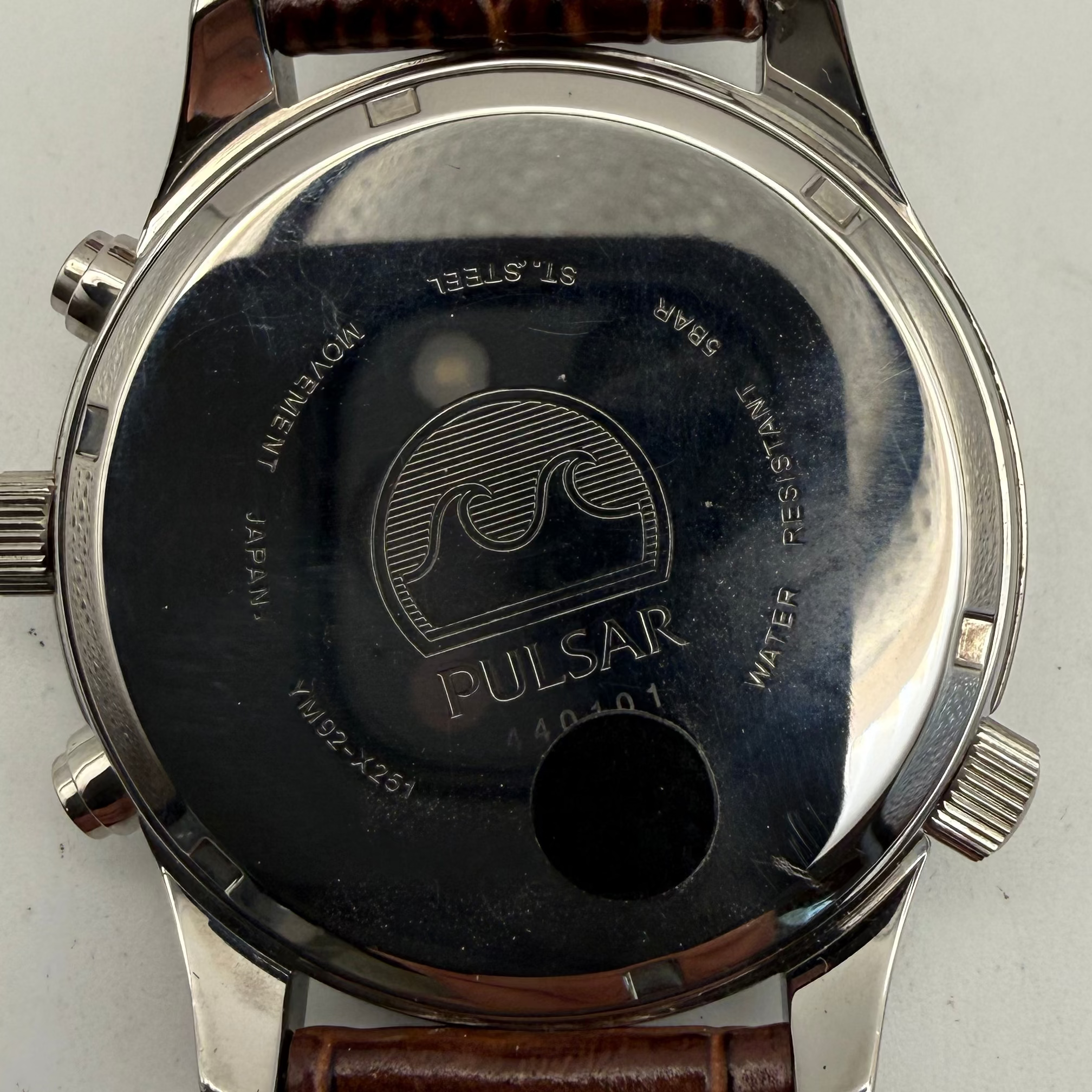Pulsar Chronograph Tachymeter Pilot Style Watch Full Set- £100.00