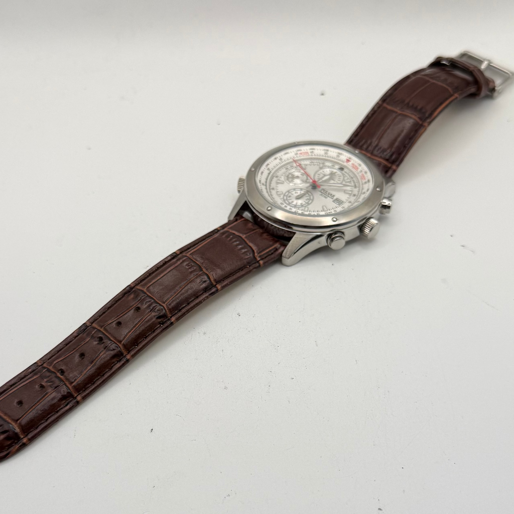 Pulsar Chronograph Tachymeter Pilot Style Watch Full Set- £100.00