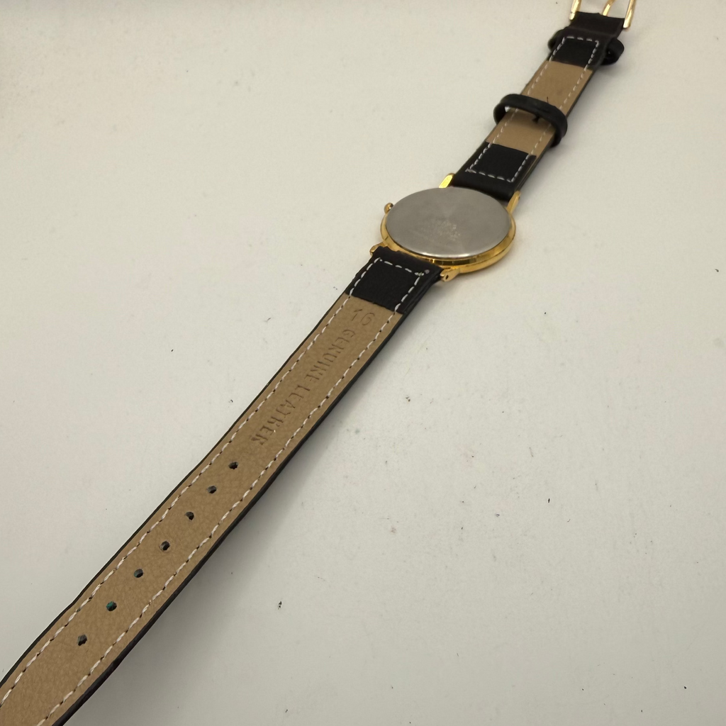 Vintage Seiko Quartz Dress Watch V700-6K30 Gold Tone Roman Dial- £65.00