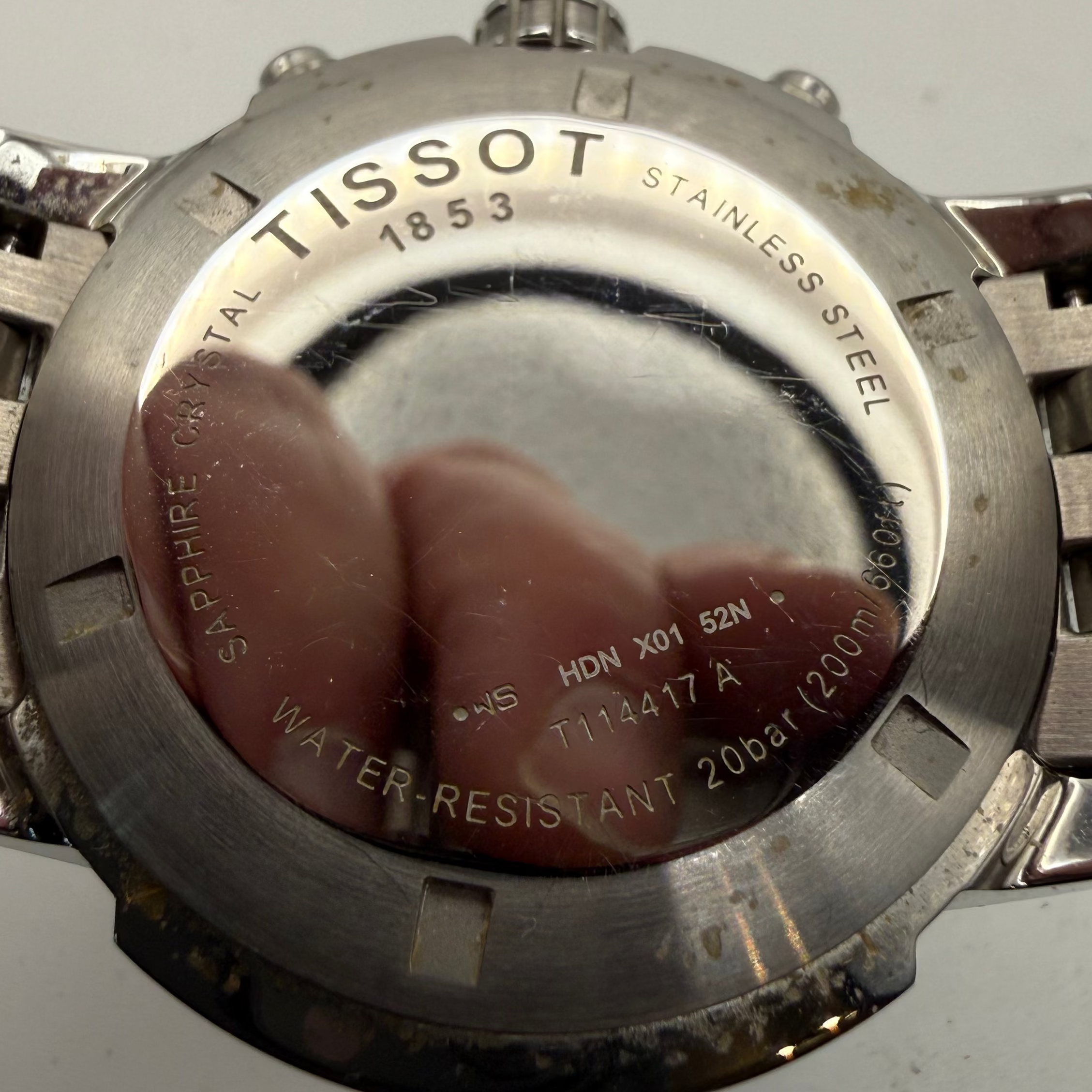 Tissot PRC 200 Chronograph Blue Dial Full Set T114417A- £245.00
