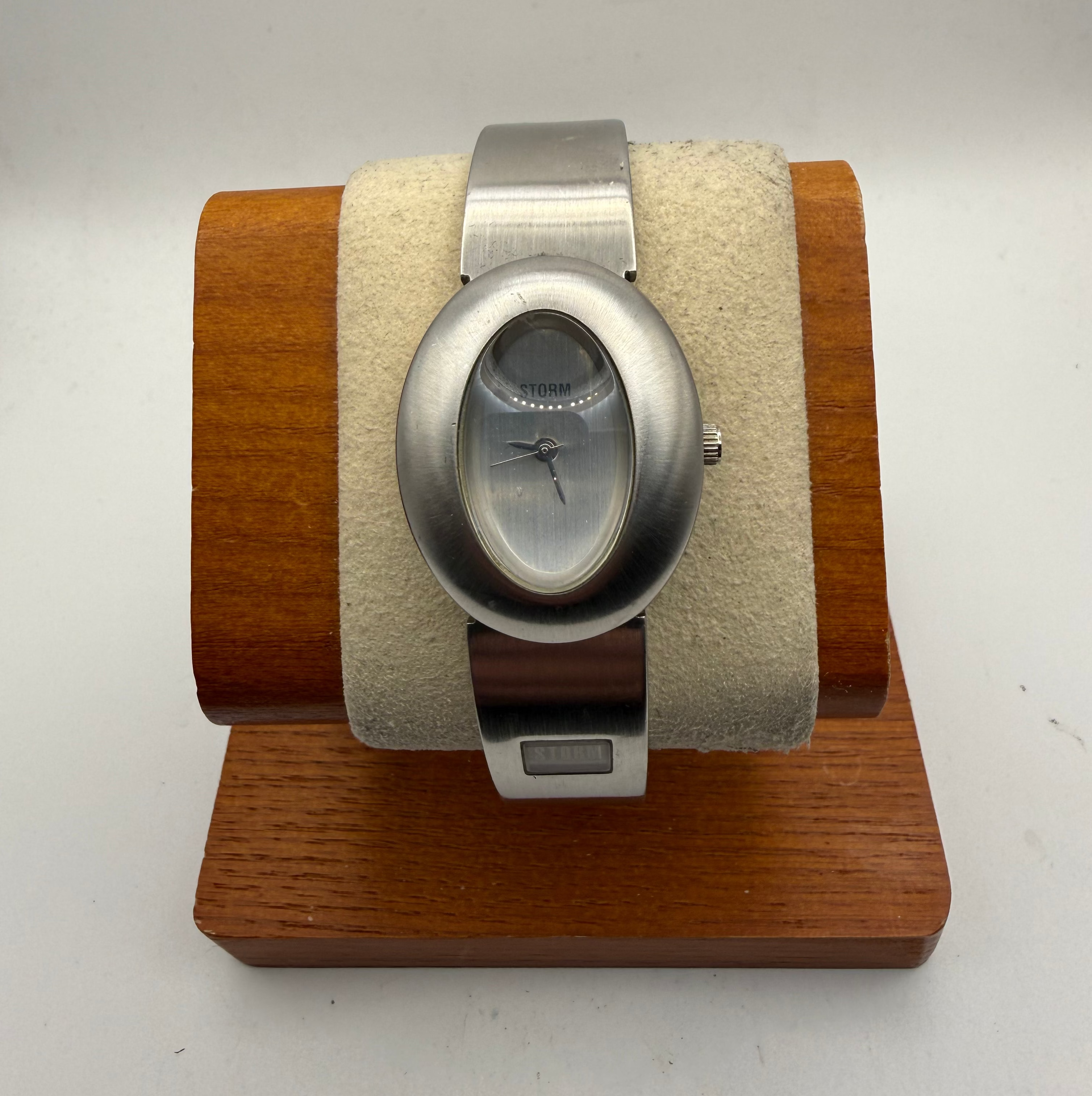 STORM Ladies Oval Bracelet Watch Stainless Steel- £35.00