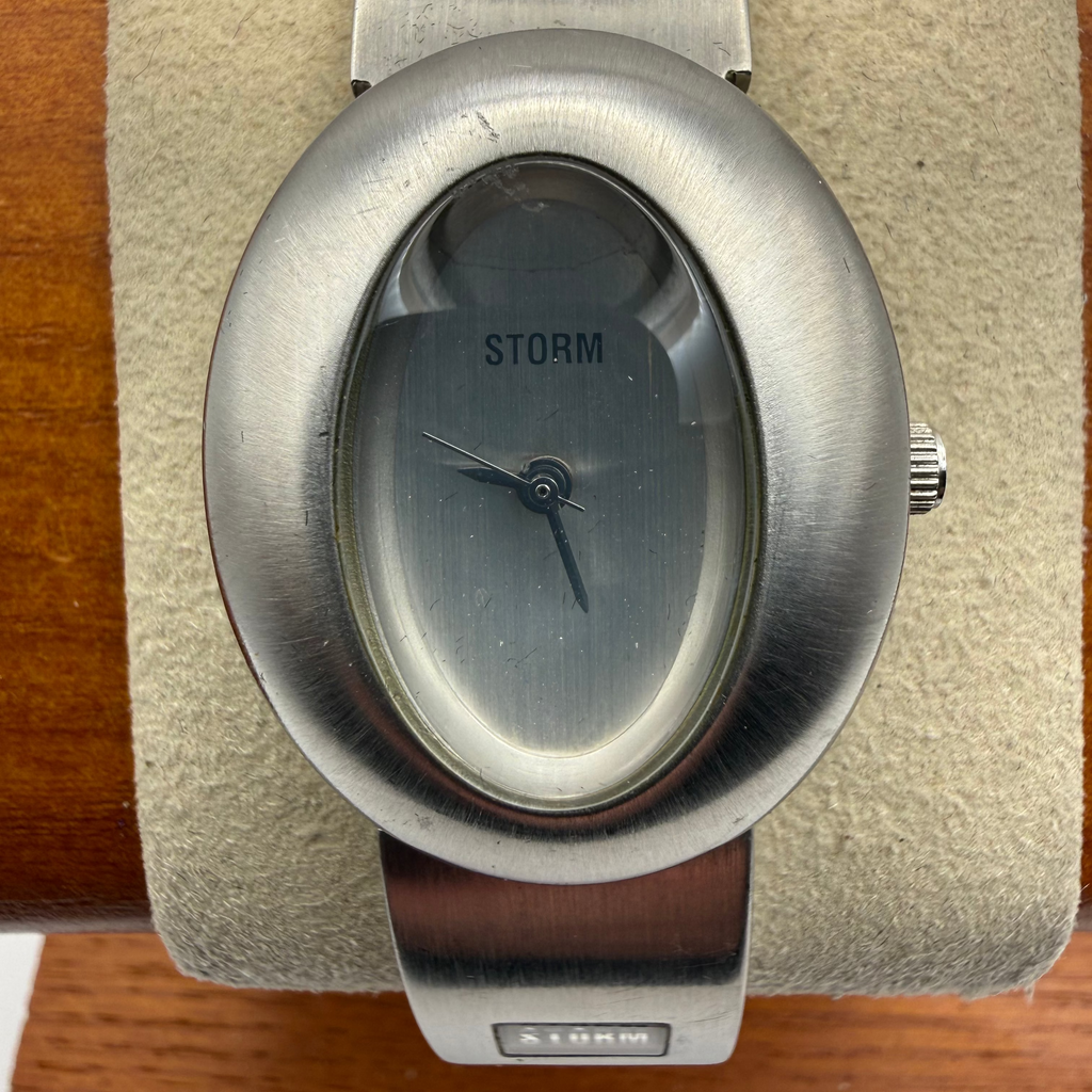 STORM Ladies Oval Bracelet Watch Stainless Steel- £35.00