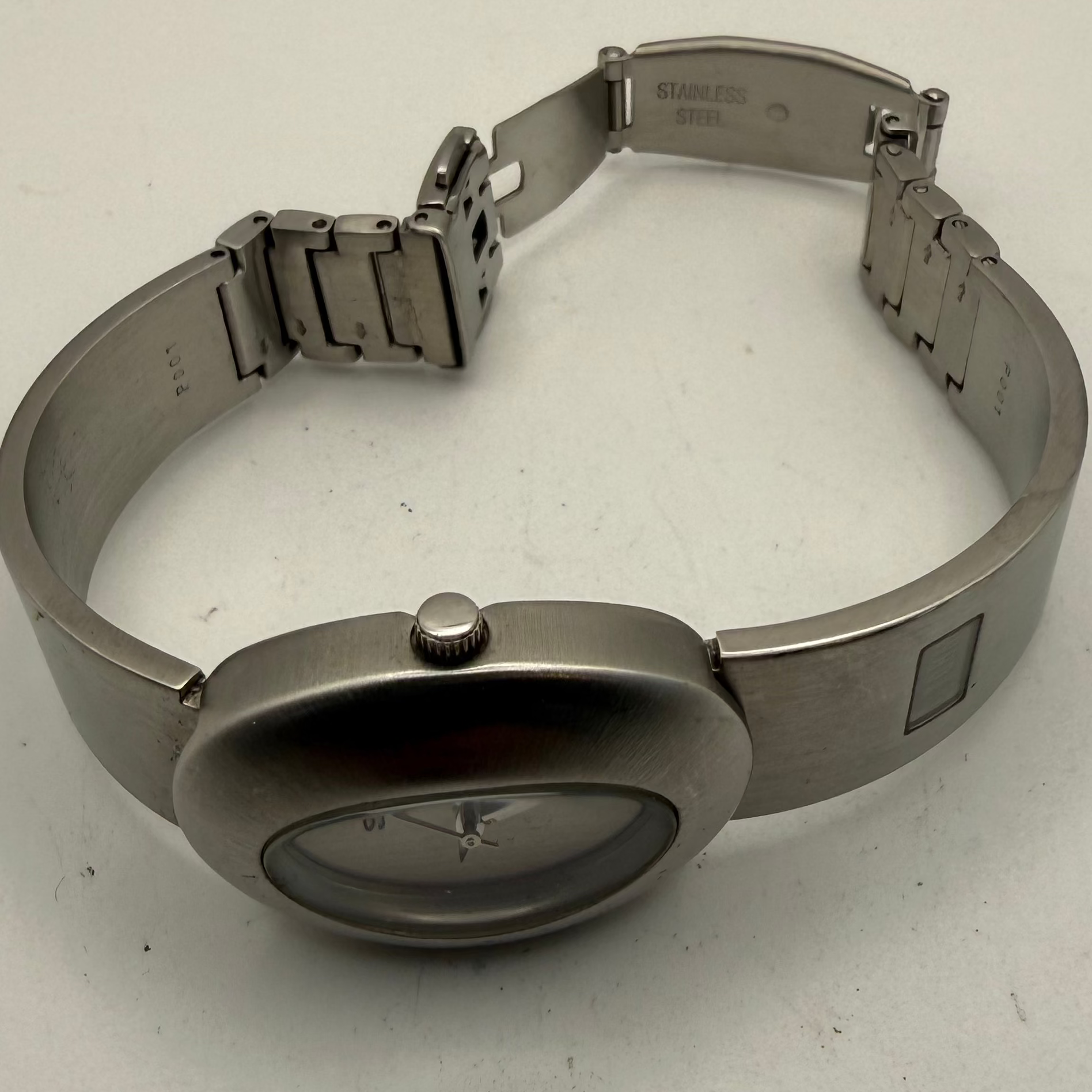 STORM Ladies Oval Bracelet Watch Stainless Steel- £35.00