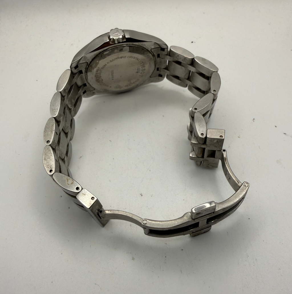 Tissot Couturier Quartz Date Stainless Steel Watch- £