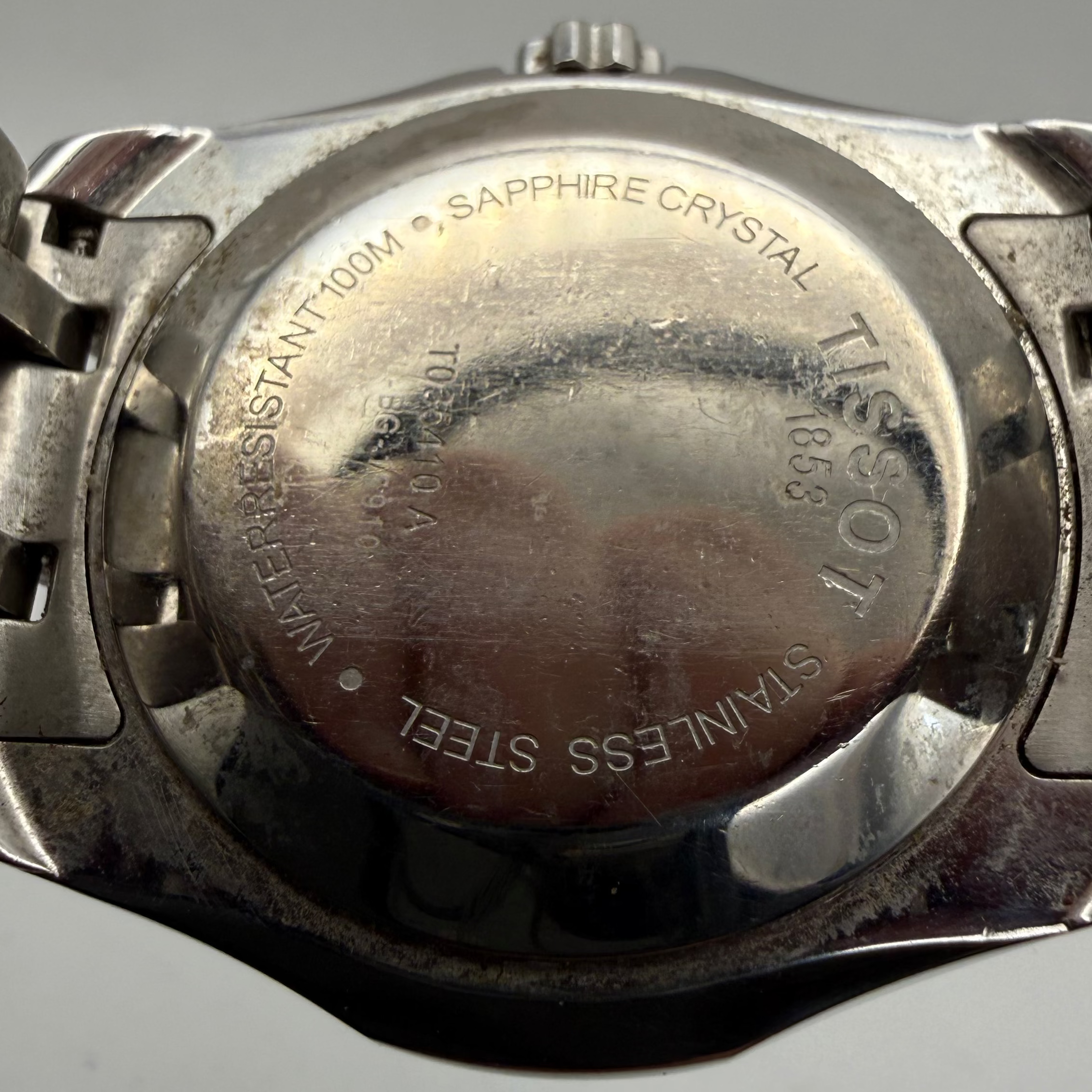 Tissot Couturier Quartz Date Stainless Steel Watch- £