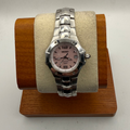 Seiko Coutura 7N82-0CA0 Ladies Pink Dial Quartz Watch 100M- £120.00