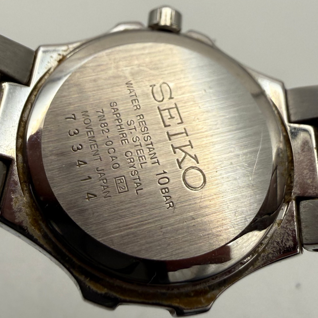 Seiko Coutura 7N82-0CA0 Ladies Pink Dial Quartz Watch 100M- £120.00