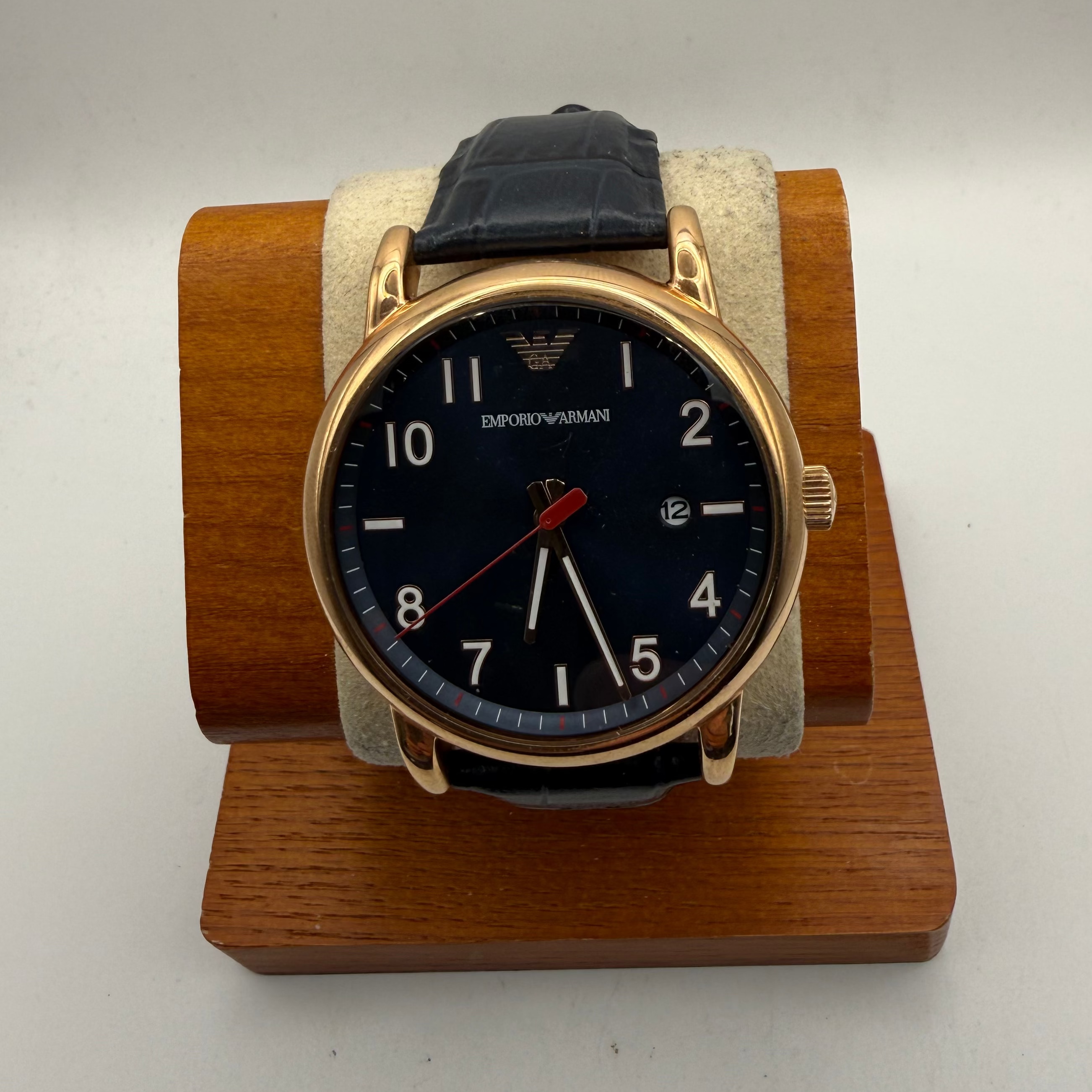 Emporio Armani AR-11135 Rose Gold Tone Men’s Watch Full Set- £75.00