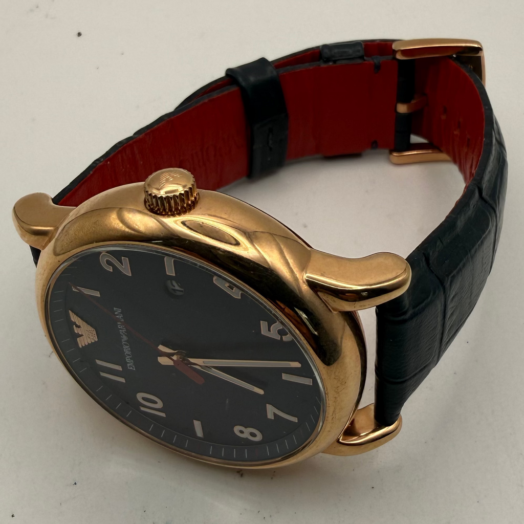 Emporio Armani AR-11135 Rose Gold Tone Men’s Watch Full Set- £75.00