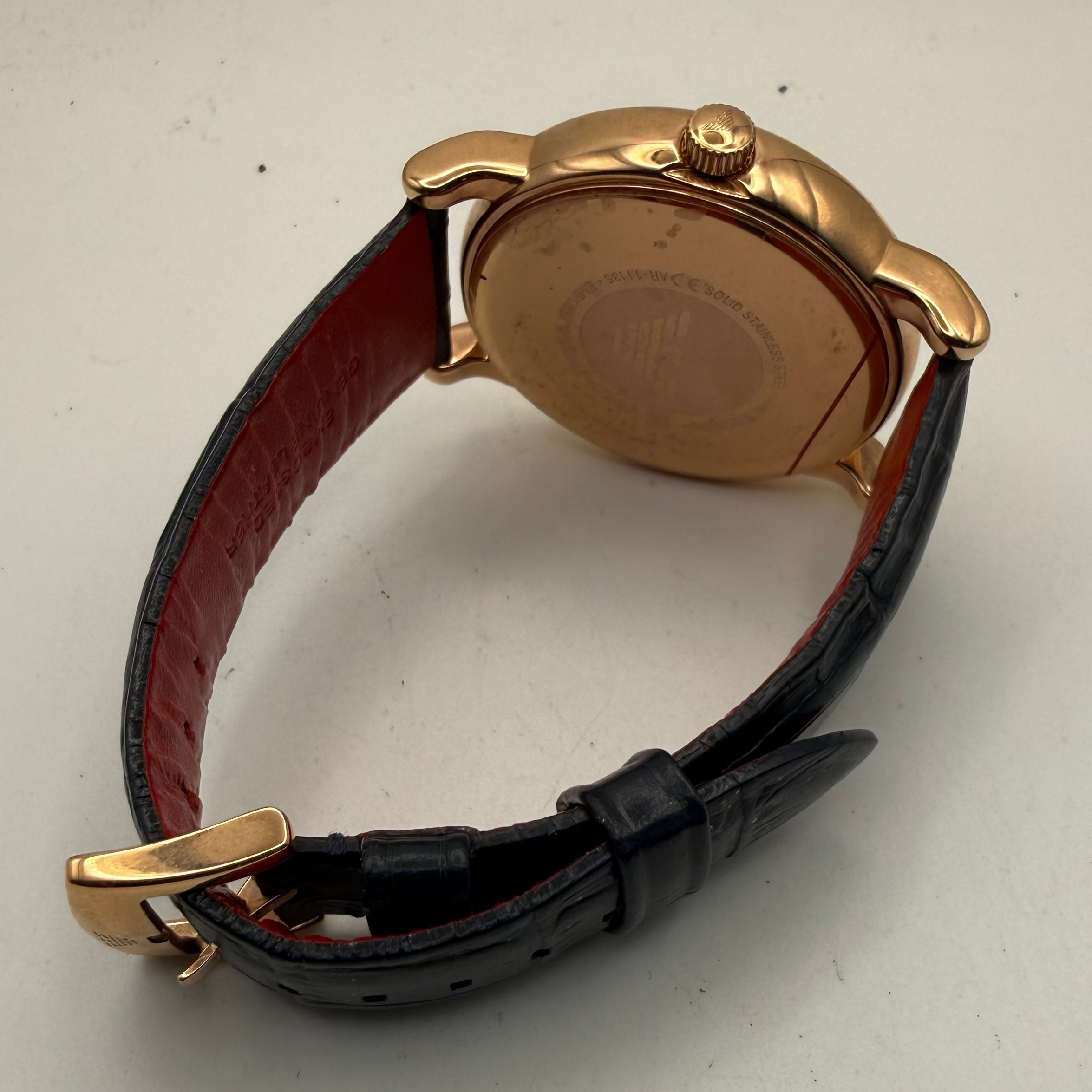 Emporio Armani AR-11135 Rose Gold Tone Men’s Watch Full Set- £75.00
