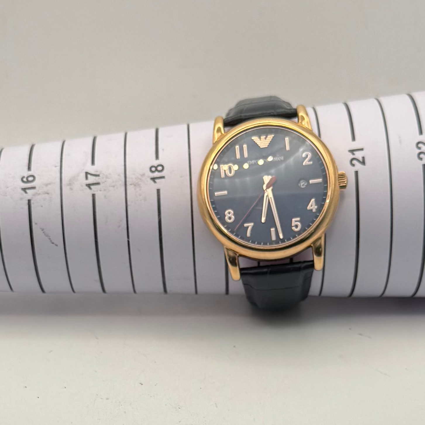 Emporio Armani AR-11135 Rose Gold Tone Men’s Watch Full Set- £75.00