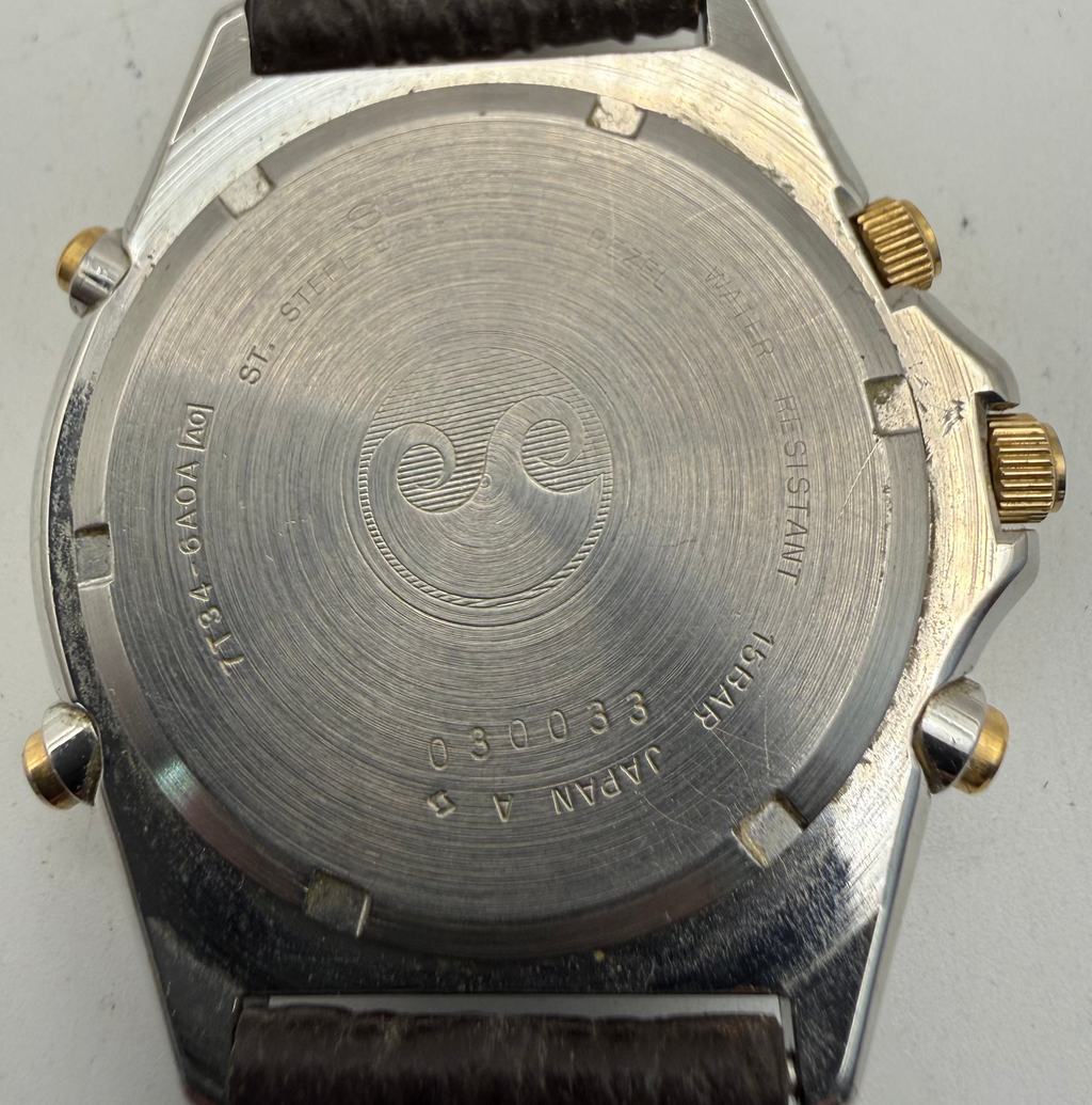 Seiko Flightmaster Sports 150 Chronograph 7T84-6A00 Vintage Pilot Watch- £230.00