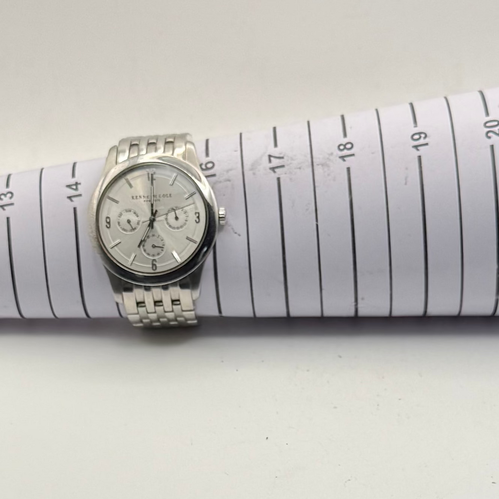 Kenneth Cole New York Multi Function Silver Dial Watch- £40.00