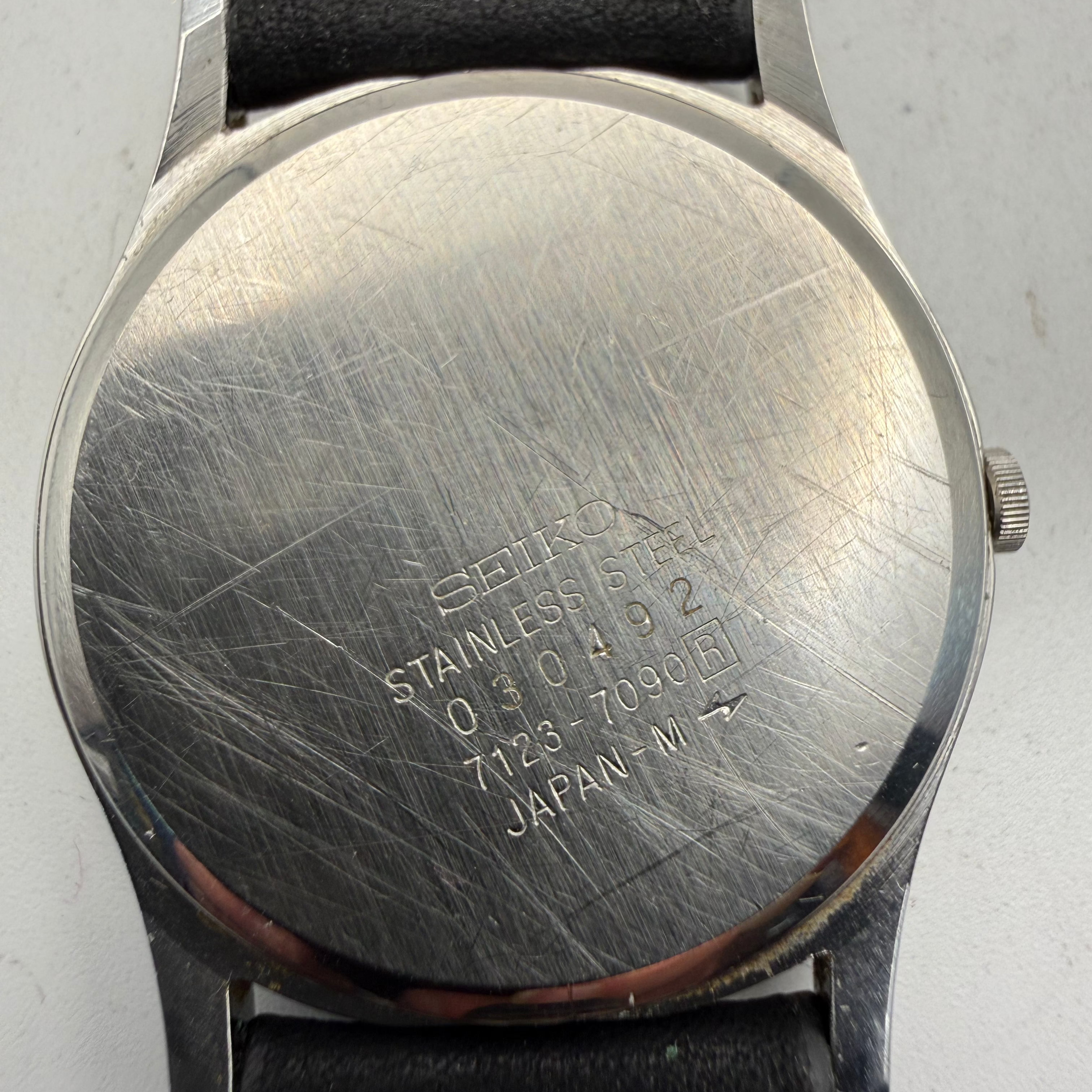Vintage Seiko Quartz Day Date 7123-7090 Watch- £50.00