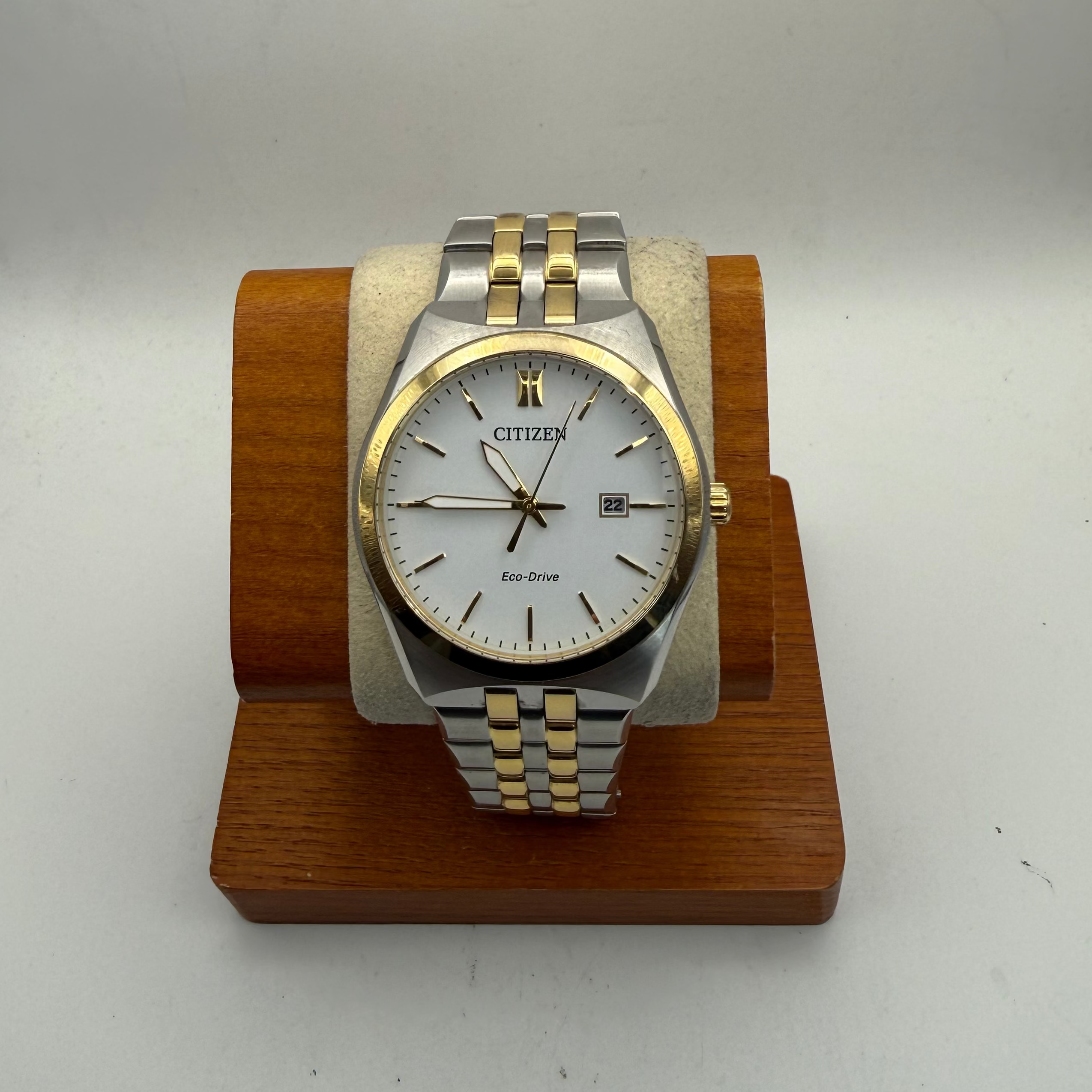 Citizen Eco-Drive Two Tone Date Watch 42mm Original Box (Fully Tested and Working)- £90.00